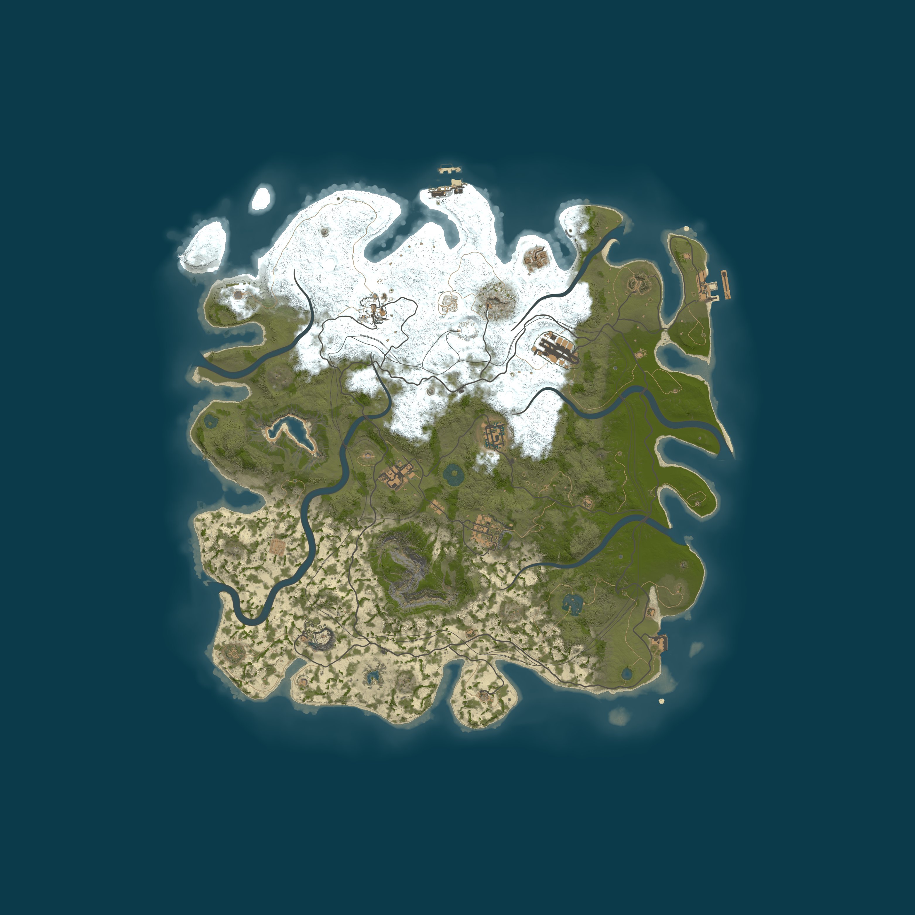 Map for OBLIVION PvE | Raidable Bases | Skill Tree | Quest | Better NPC