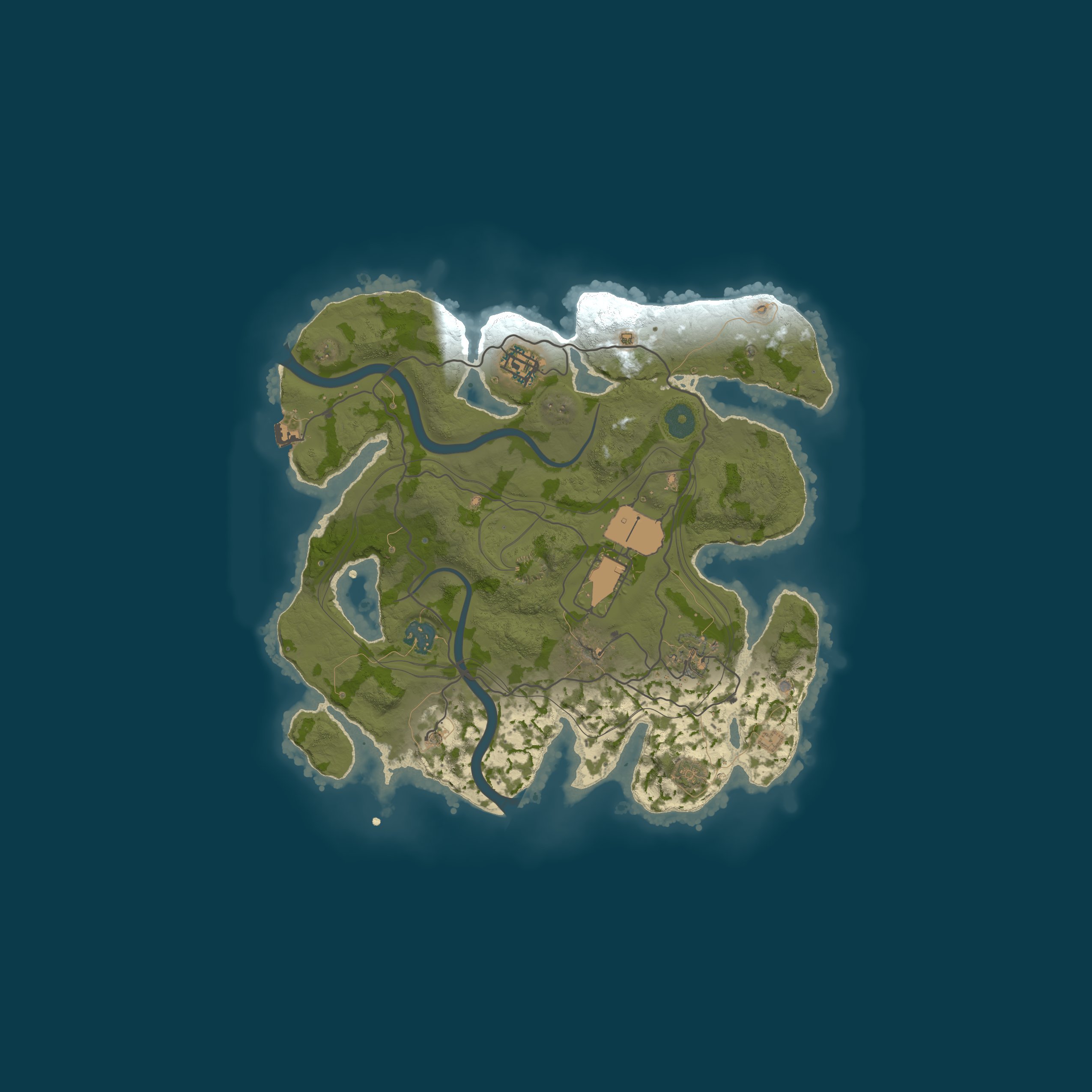 Карта сервера