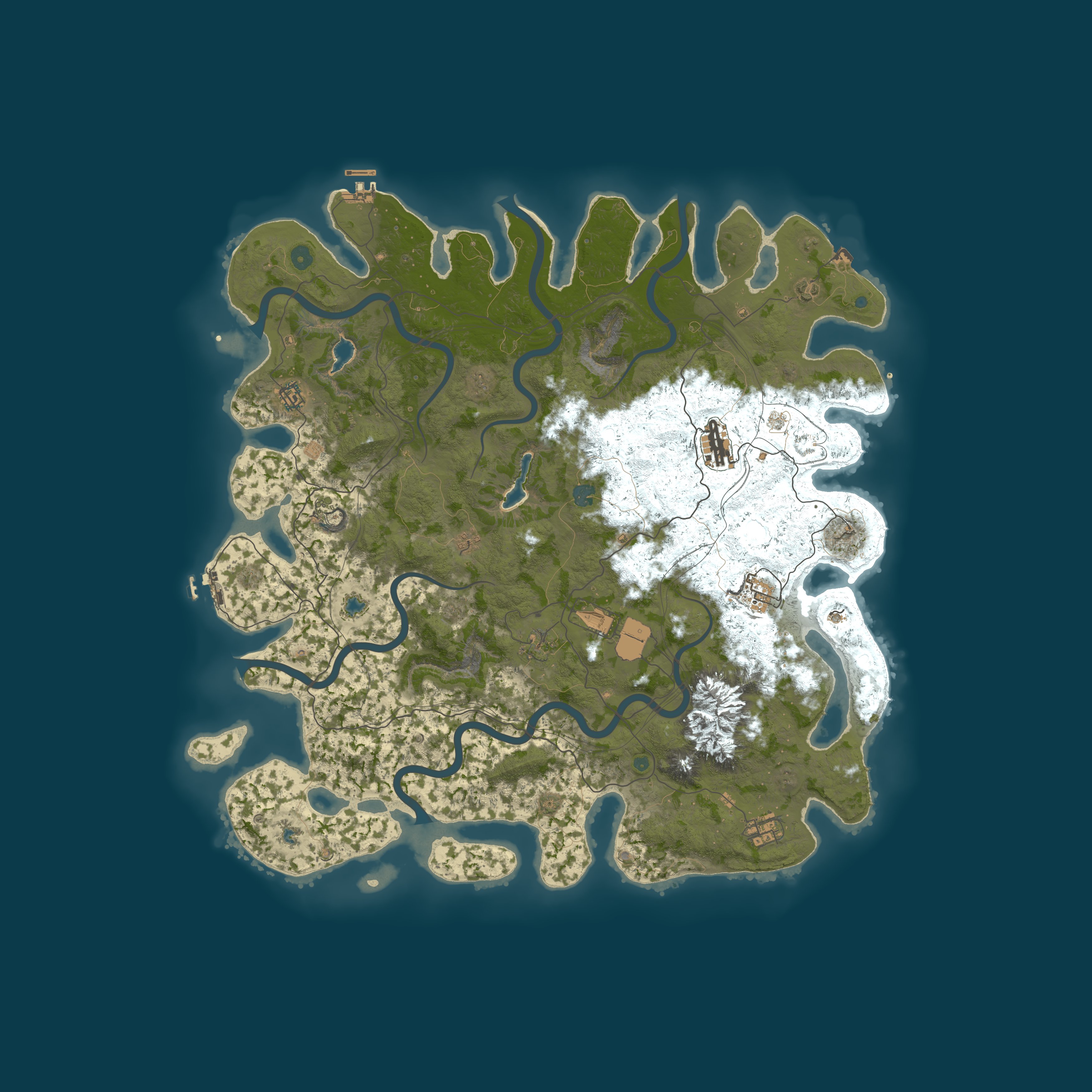 Map for The Hempire Large | Vanilla | No Decay | Trios