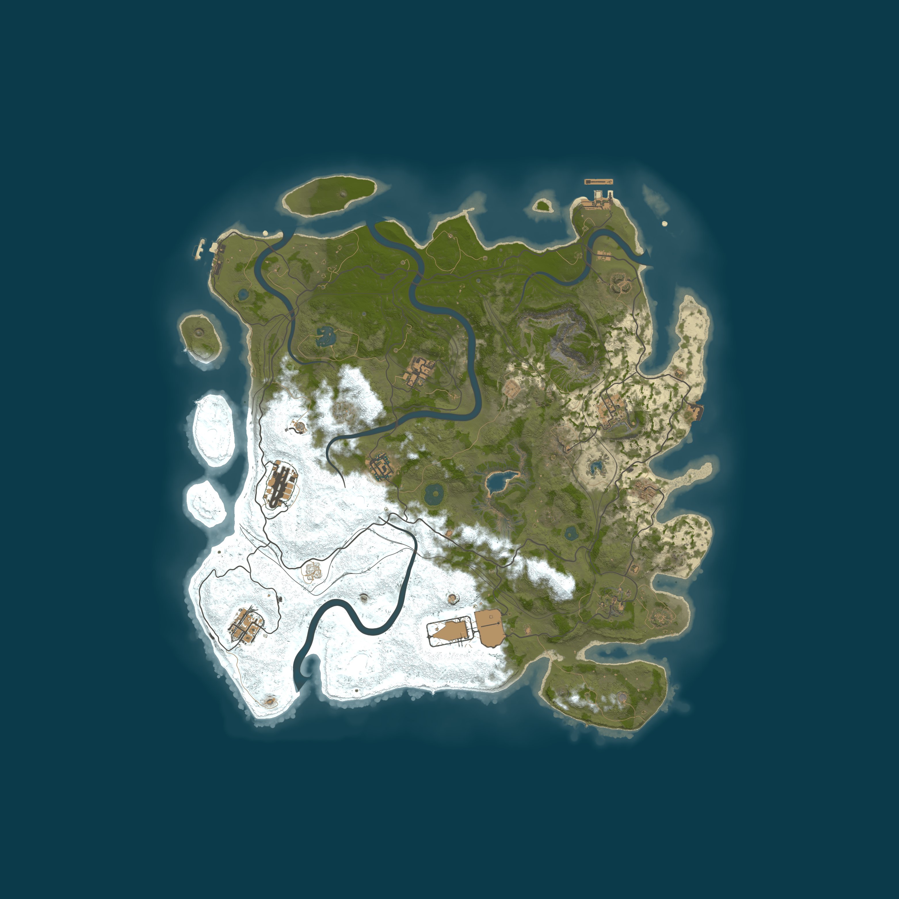 Map for Rusted Noobs Solo Only x2