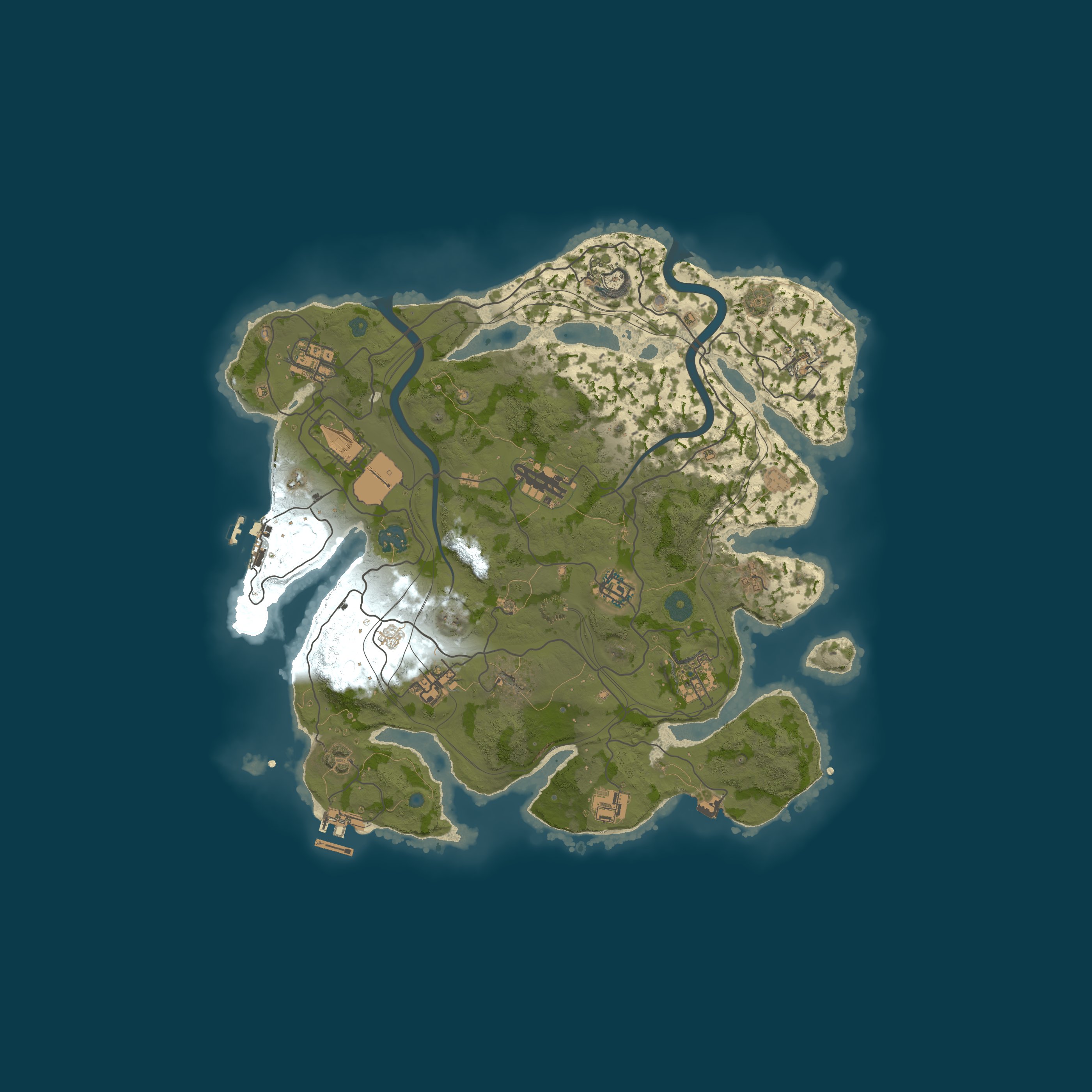 Map for Новосибирск | Middle 2x (NSK)