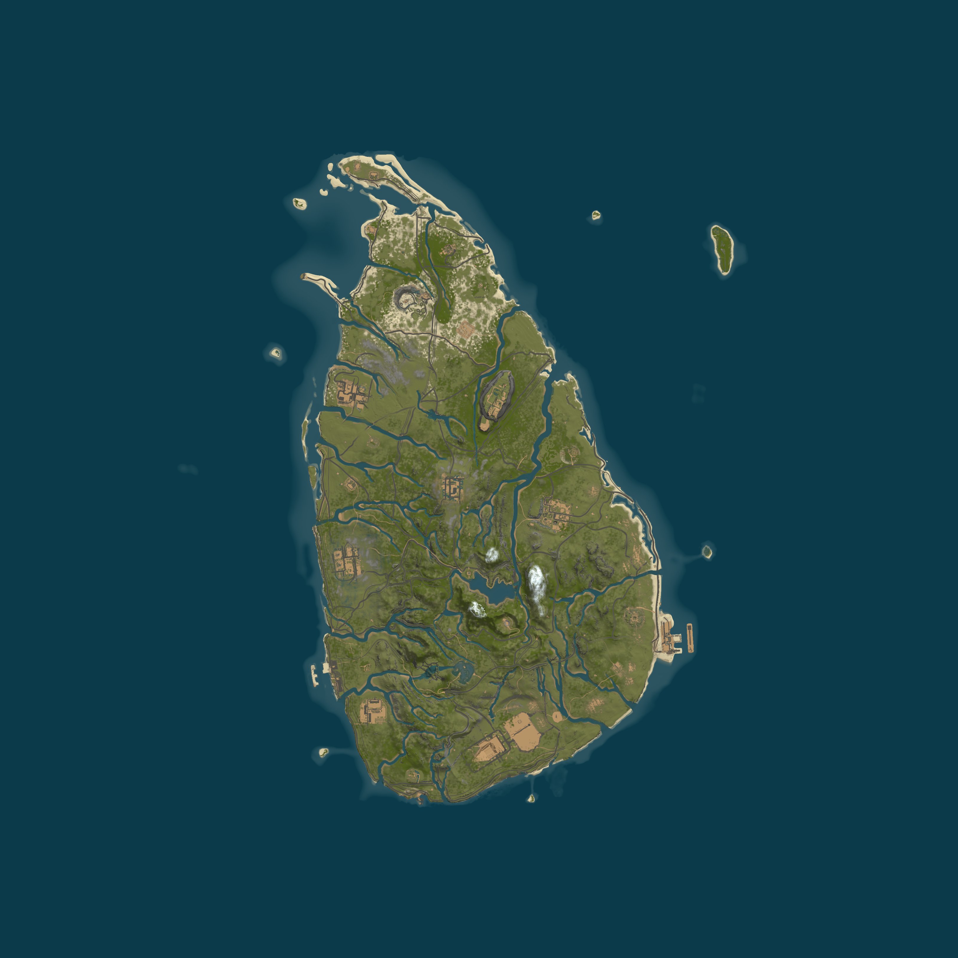 Custom Map, size 4500, seed 481981