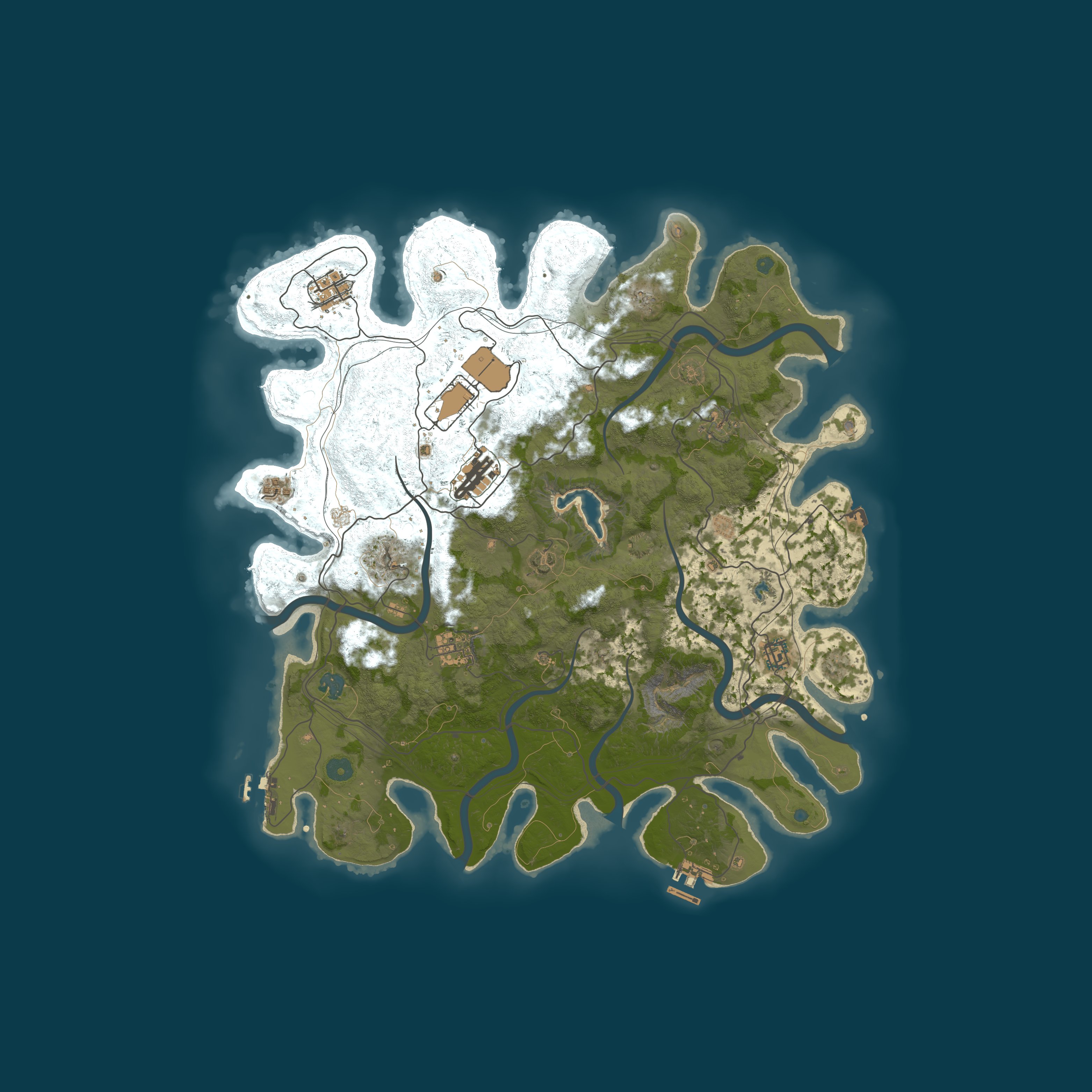 Карта сервера