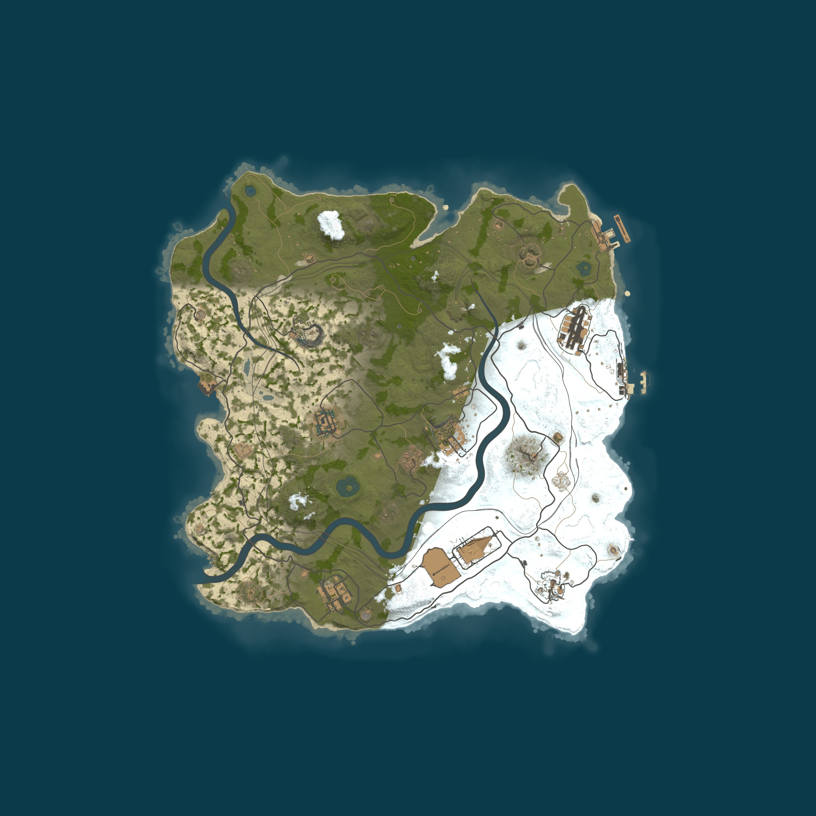 Rust map 3500/1337