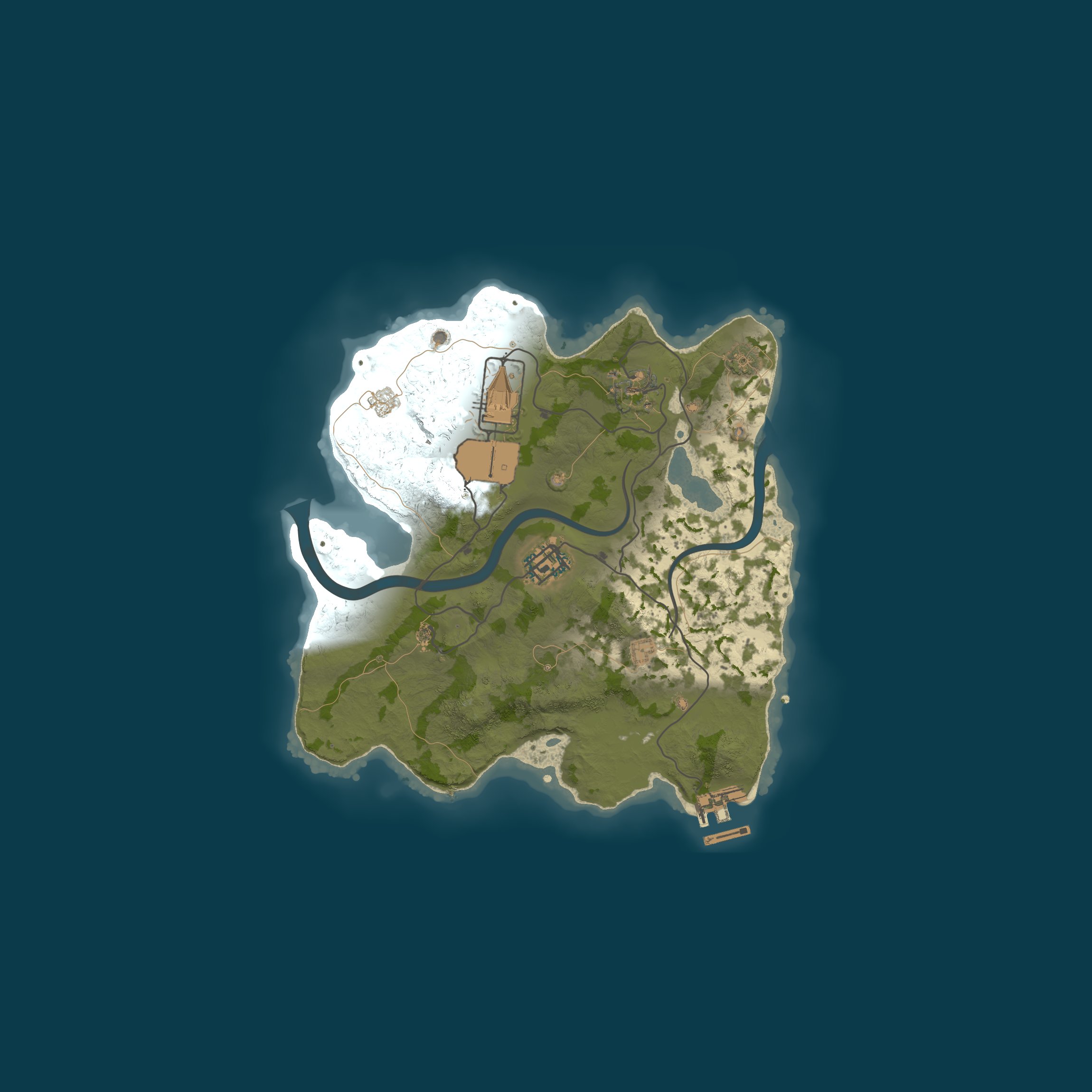 Map for Vortex Westland | Monthly | 2x / 1.5x Sulfur | Max Trio | Map 2