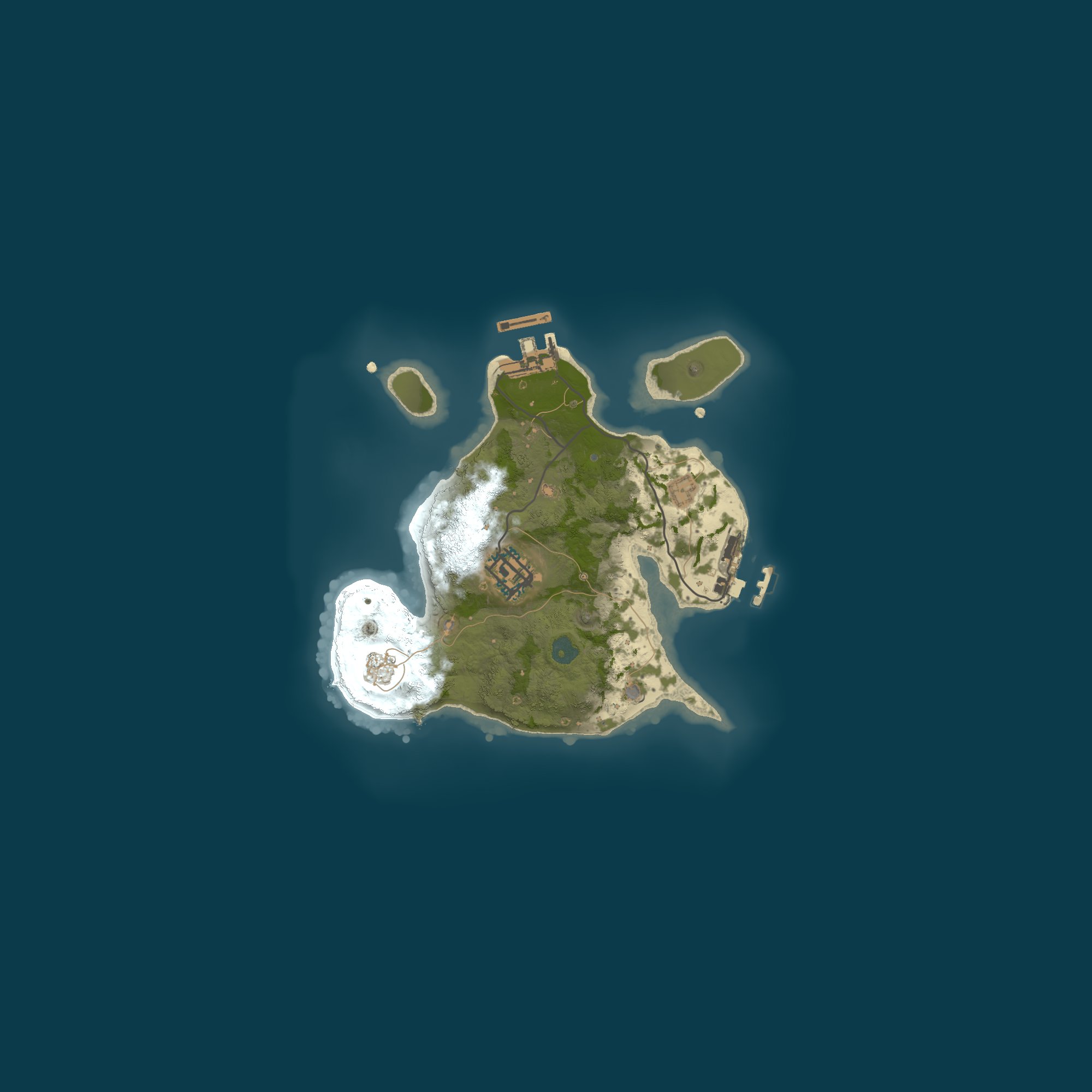 Map for Pine Hosting - Rust Server