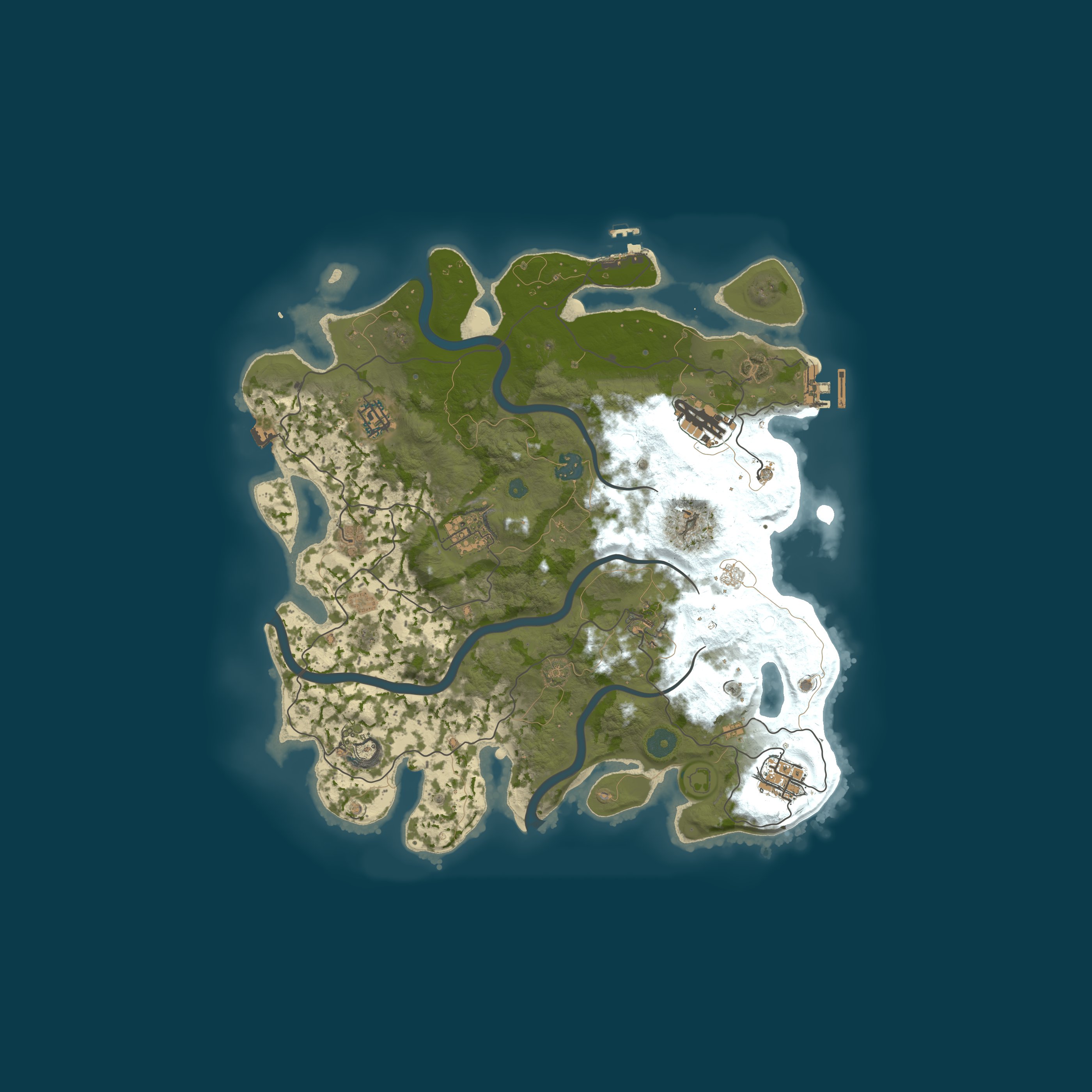 Map for RUST FIRE #1[X2|MAX3|TP|KITS|EVENTS] 19.03