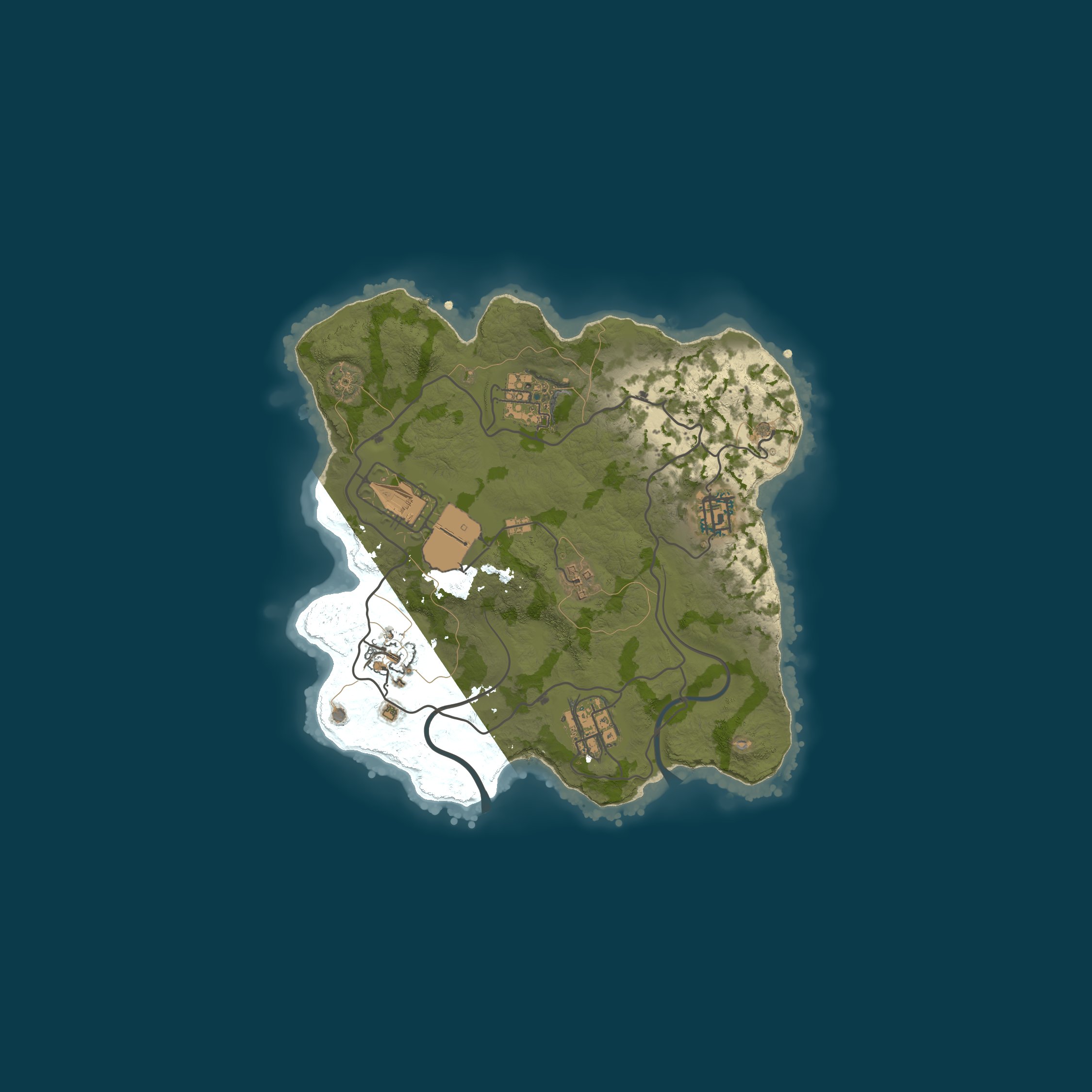Rust map 2500/2195
