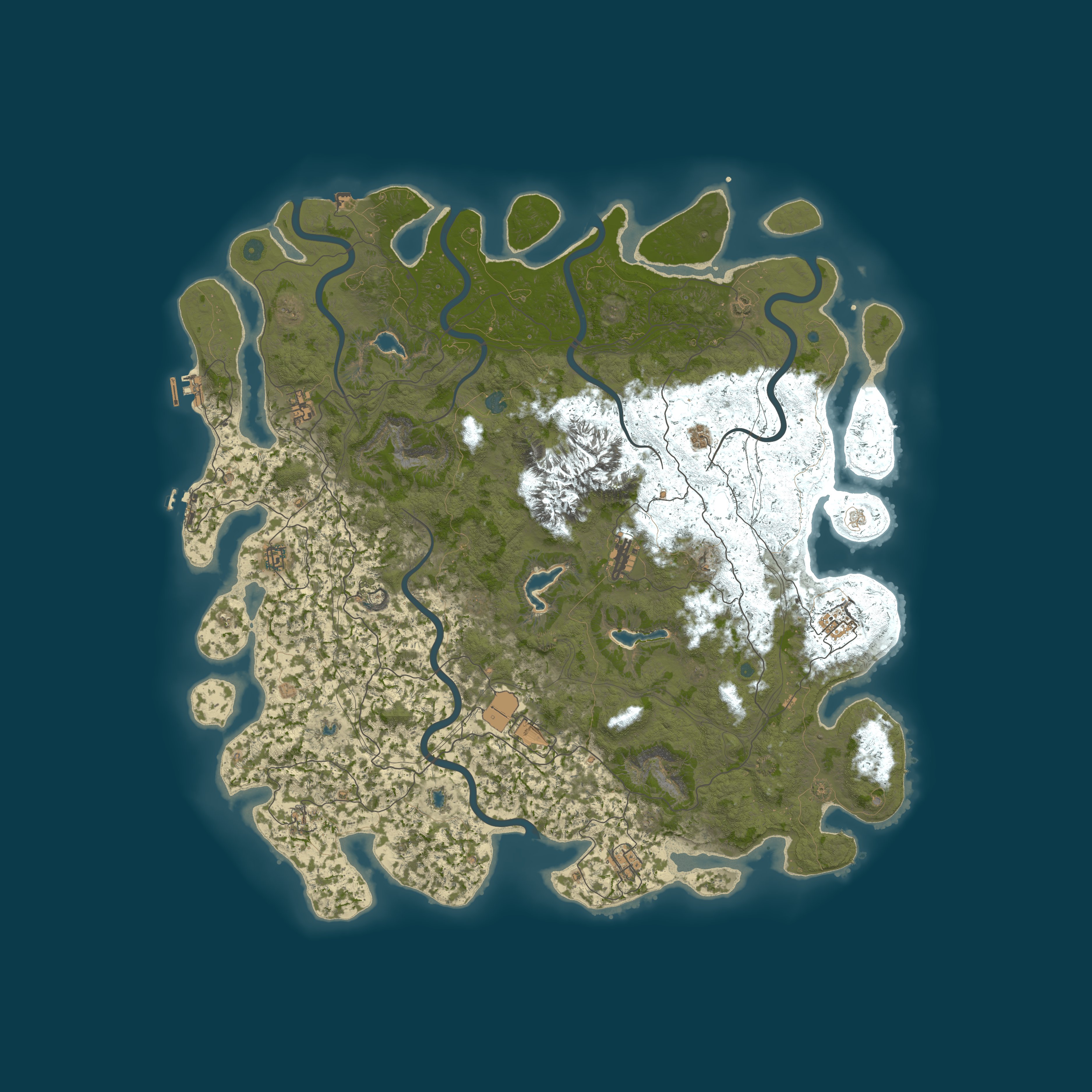 Map for [US] Exile PvE | Noob Friendly | No Decay | No Raiding |