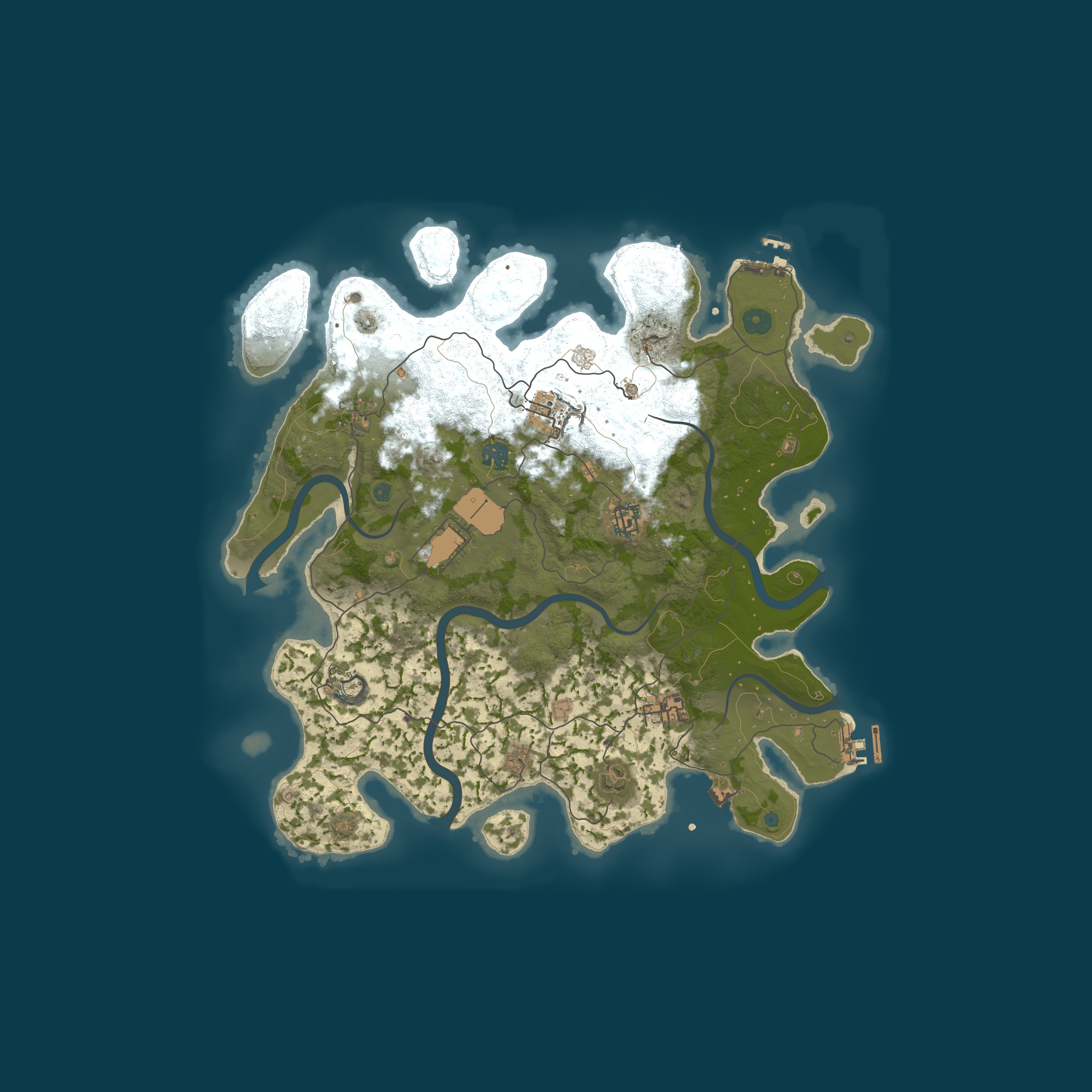 Map for Magic Rust #15 - Modded 2x (Trio) | EU East