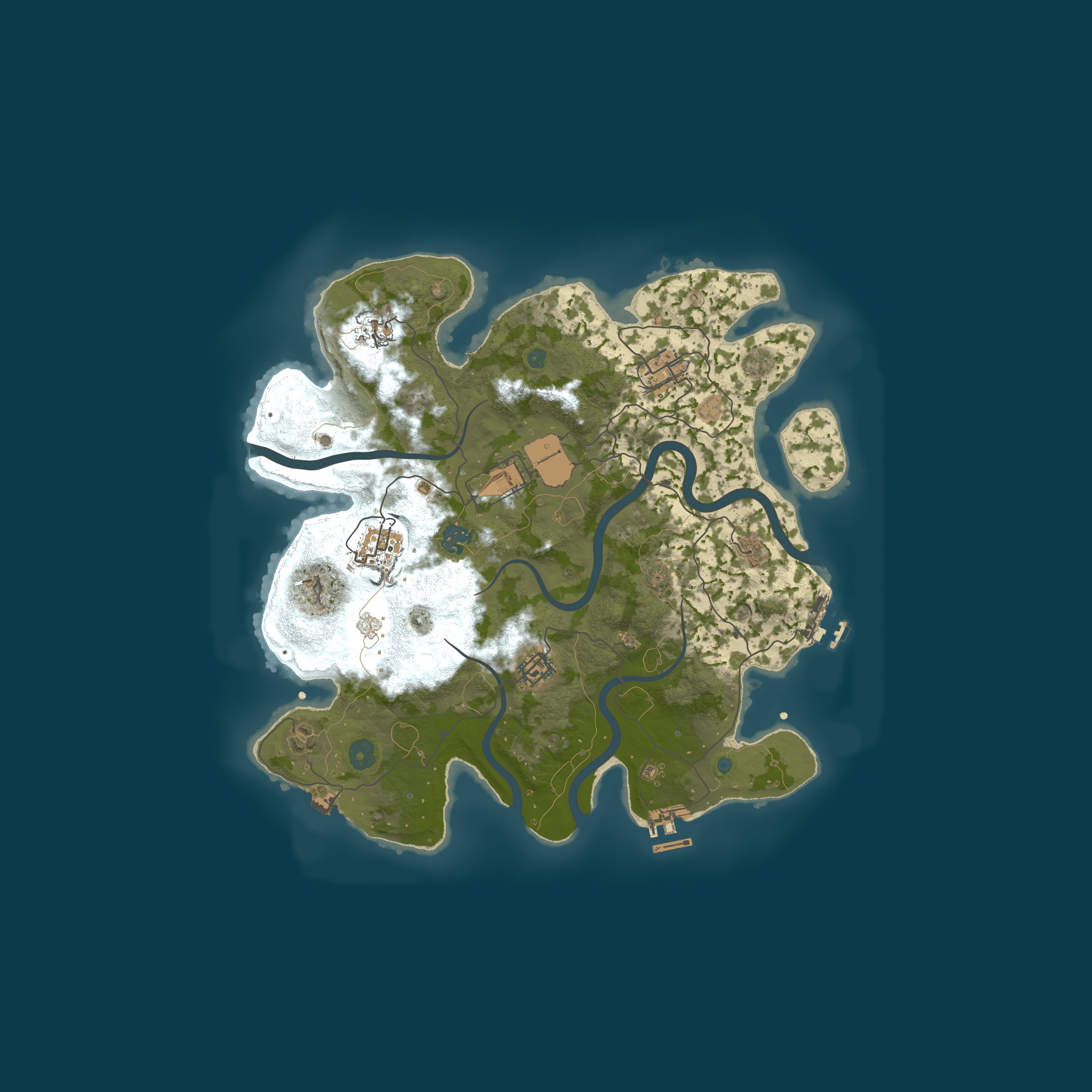 Map for [EU] Rust-France - SOLO/DUO/TRIO | FULLWIPED 26/06 26.06