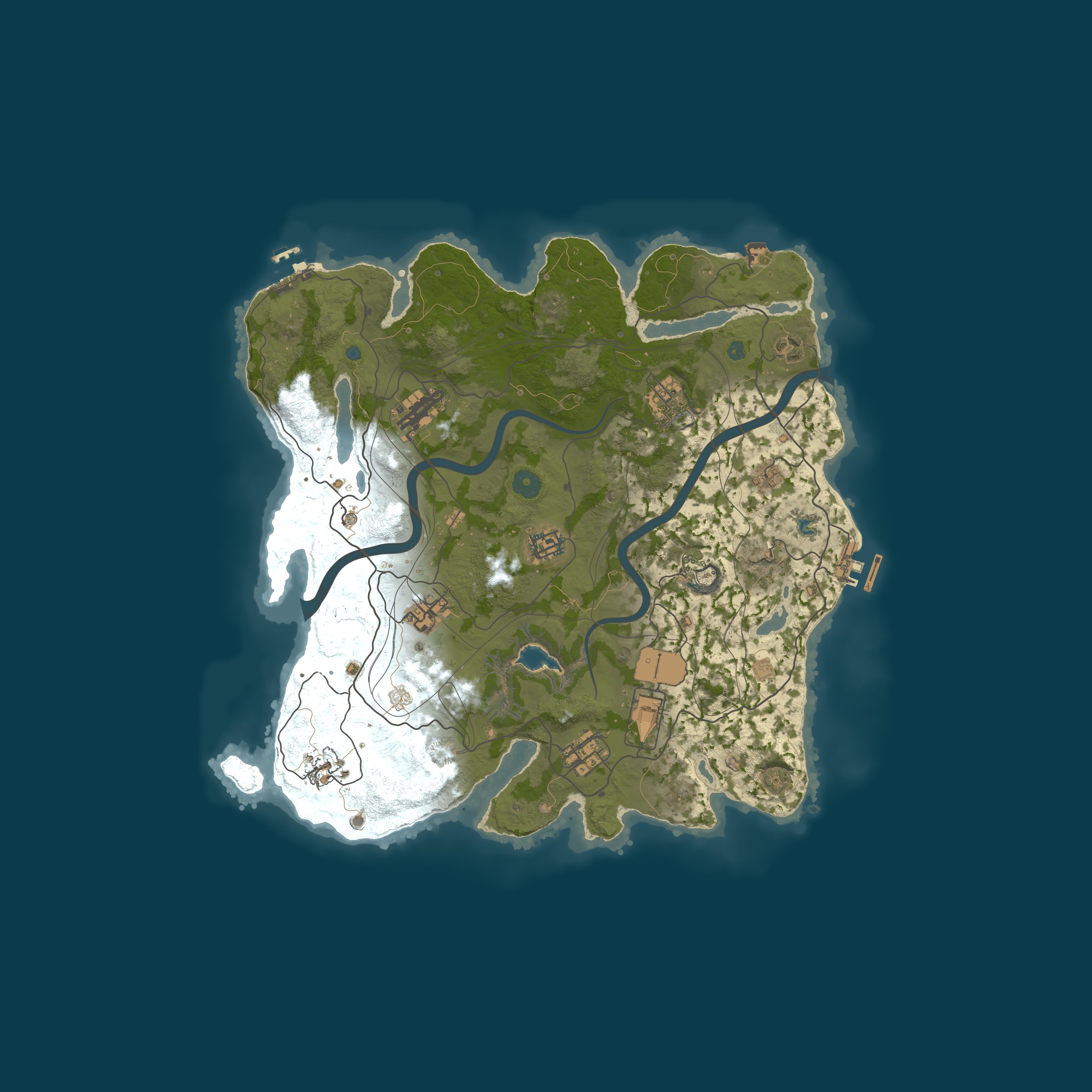 Map for [EU/ESP] RustyLife Vanilla | Weekly | NoLimit