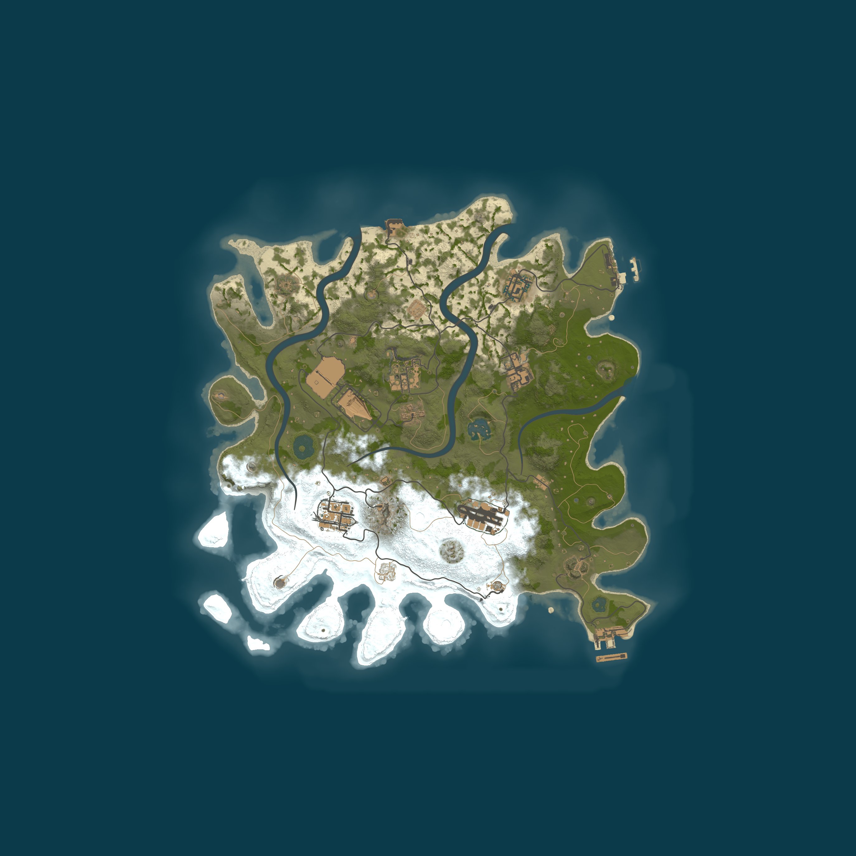 Map for PortugalRust PT/EU ||  ATLANTIC || Vanilla-Monthly