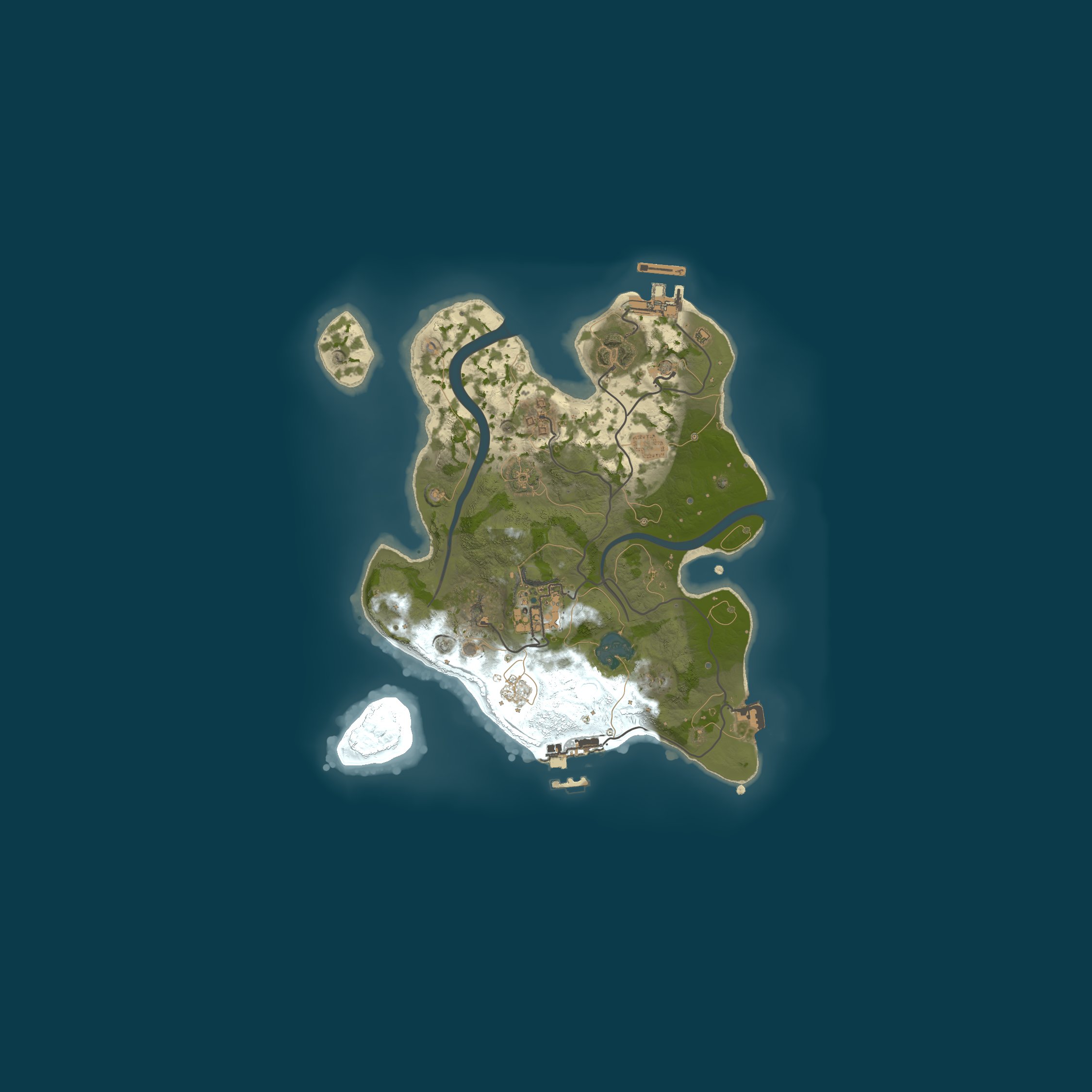 Rust map 2500/6738