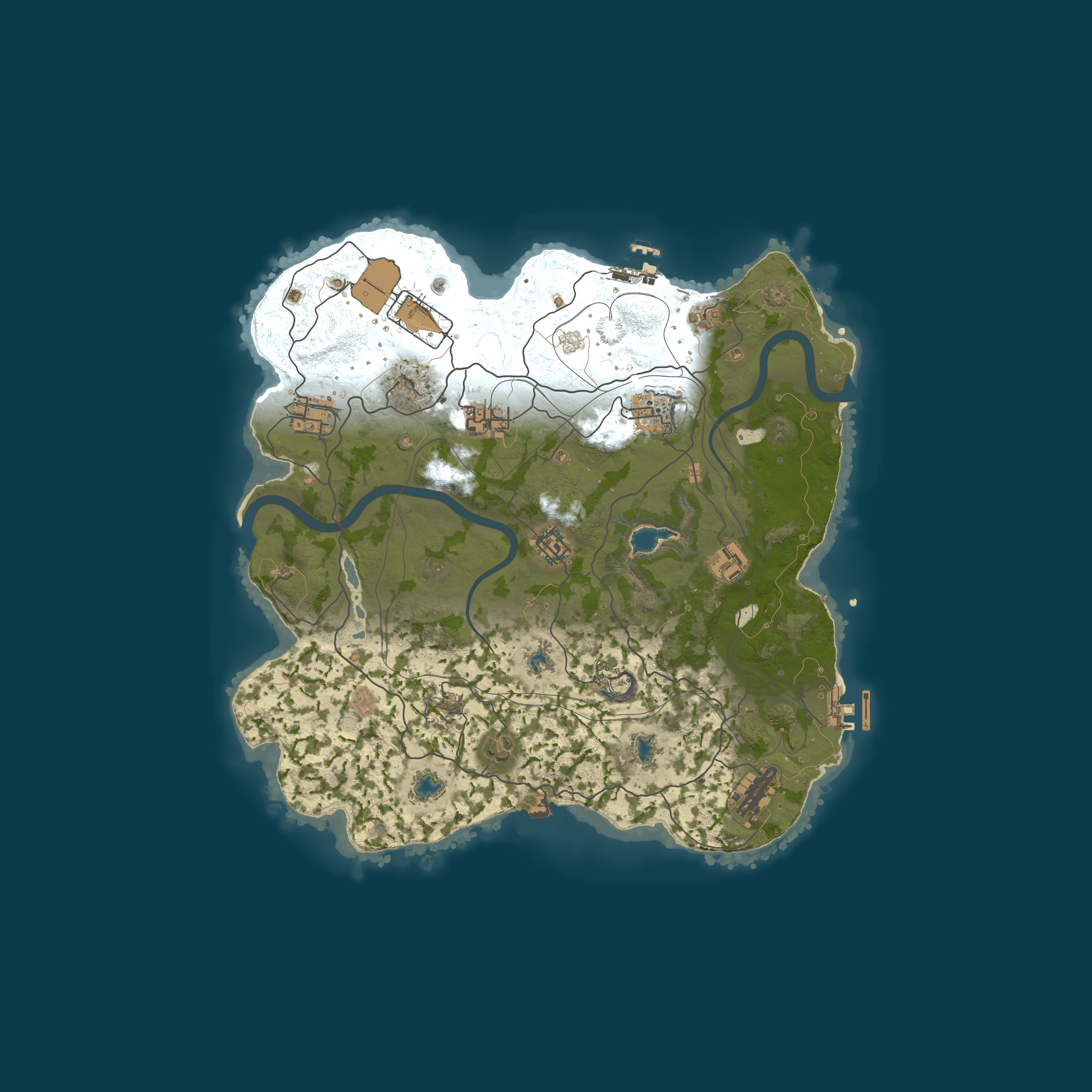 Rust map 3500/1337