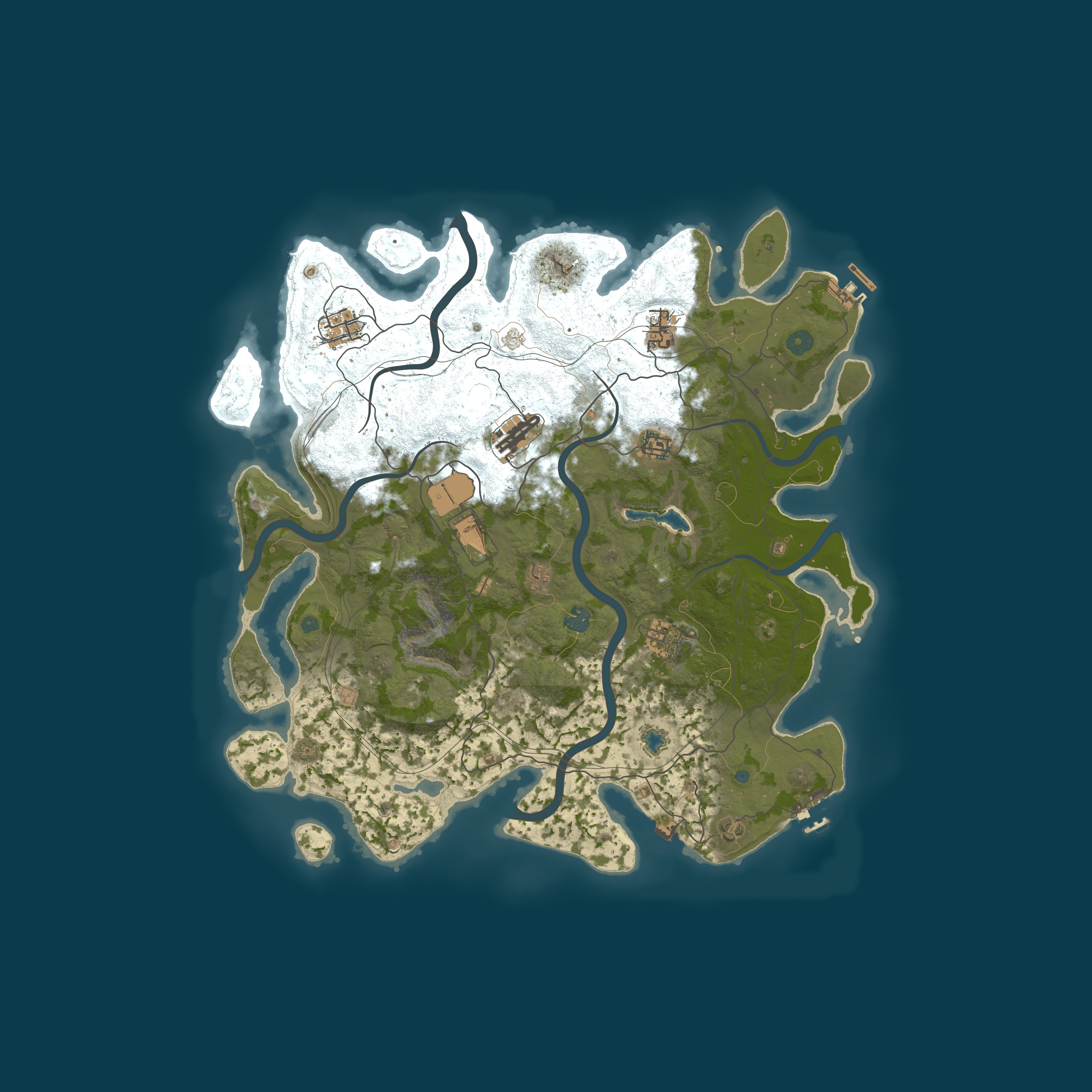 Map for Fairlake - PvE Only, Vanilla Server