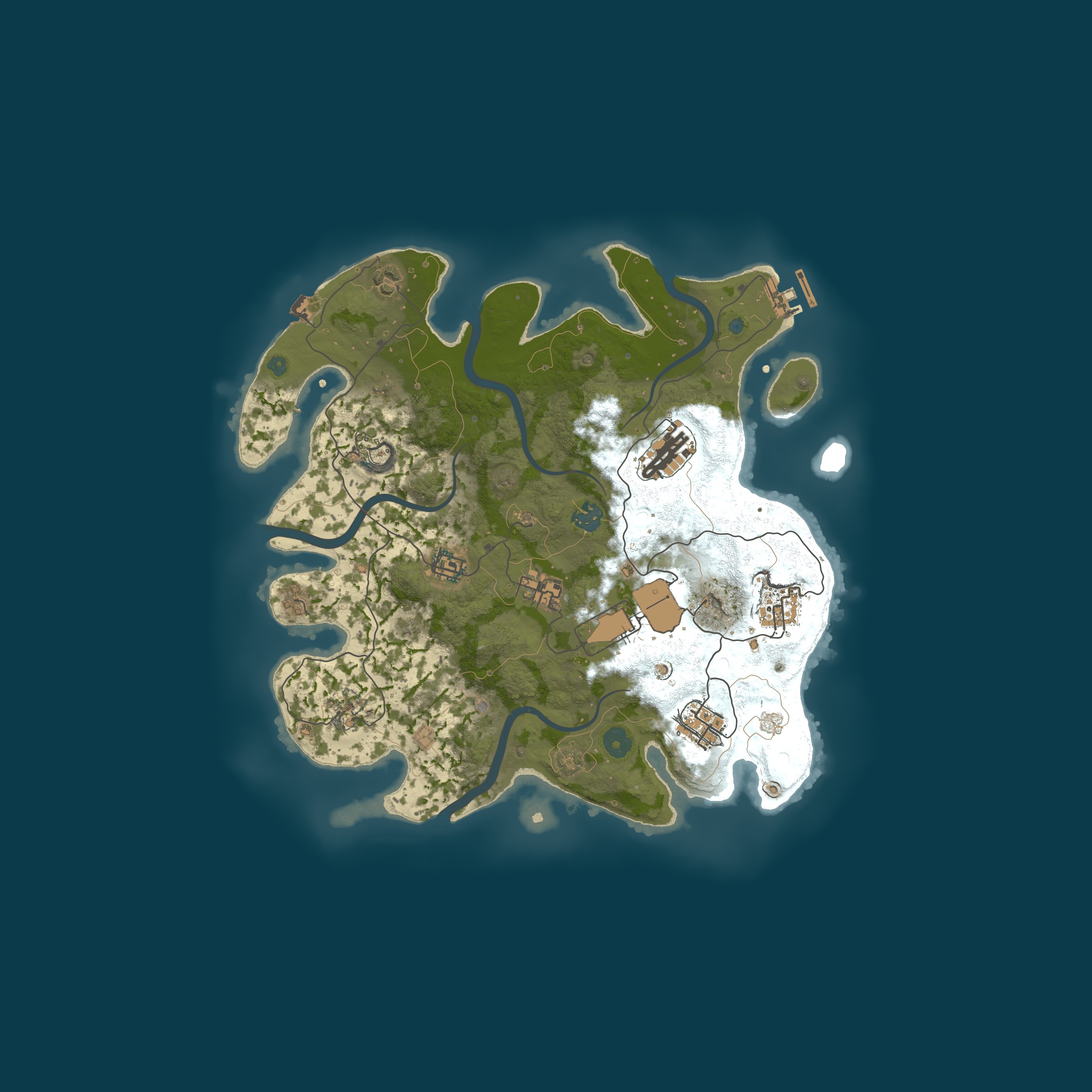 Map for TRUFOLAND SOFTCORE [ESP/LATAM/EU] / NOOB & CASUAL FRIENDLY