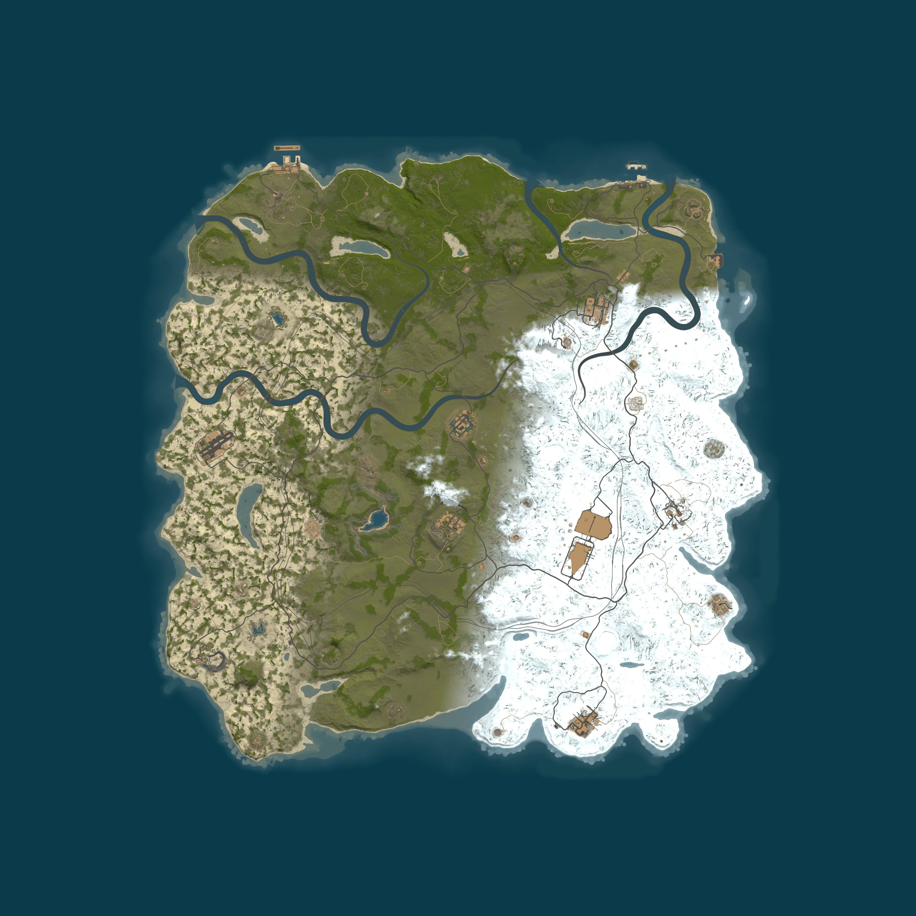 Карта сервера