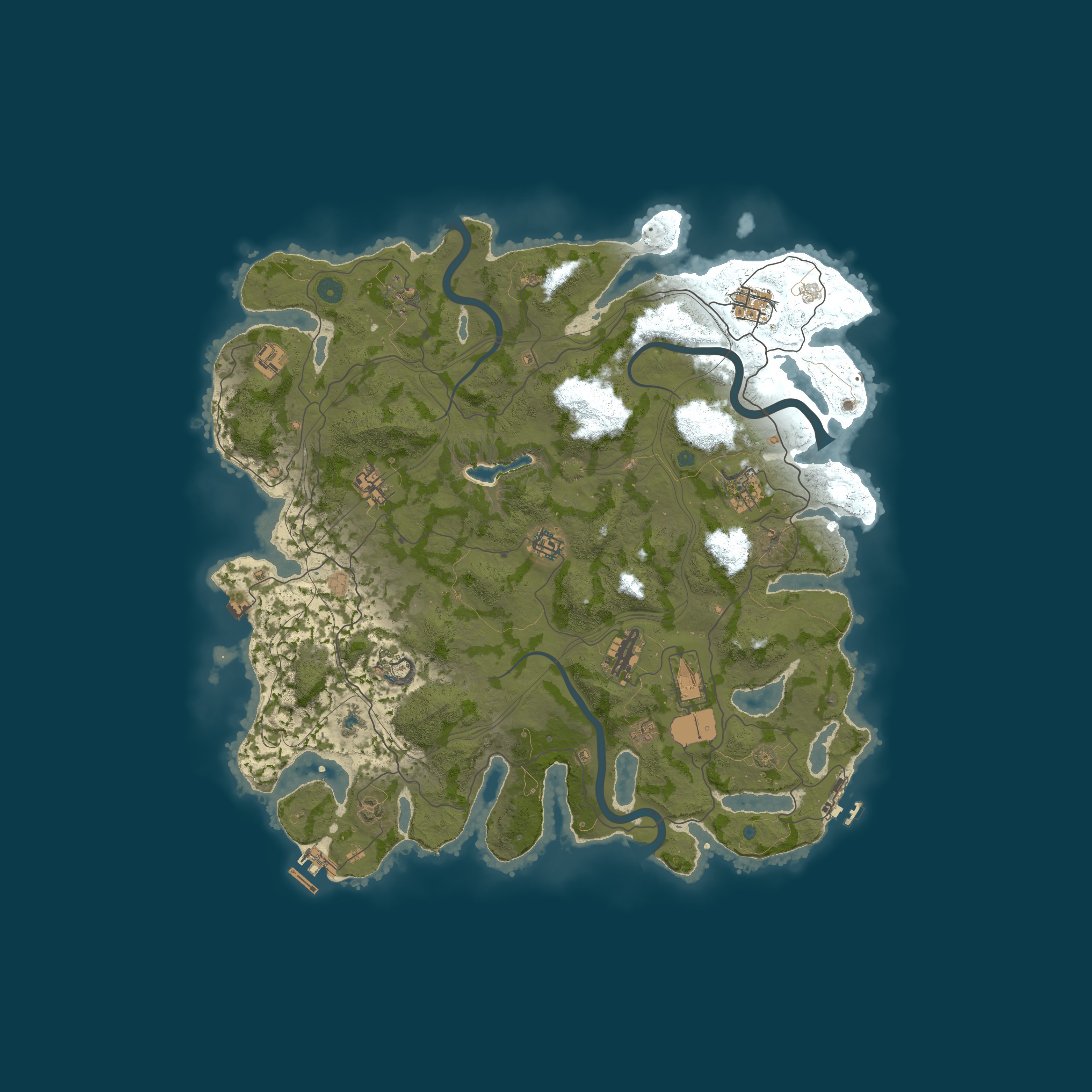 Карта сервера