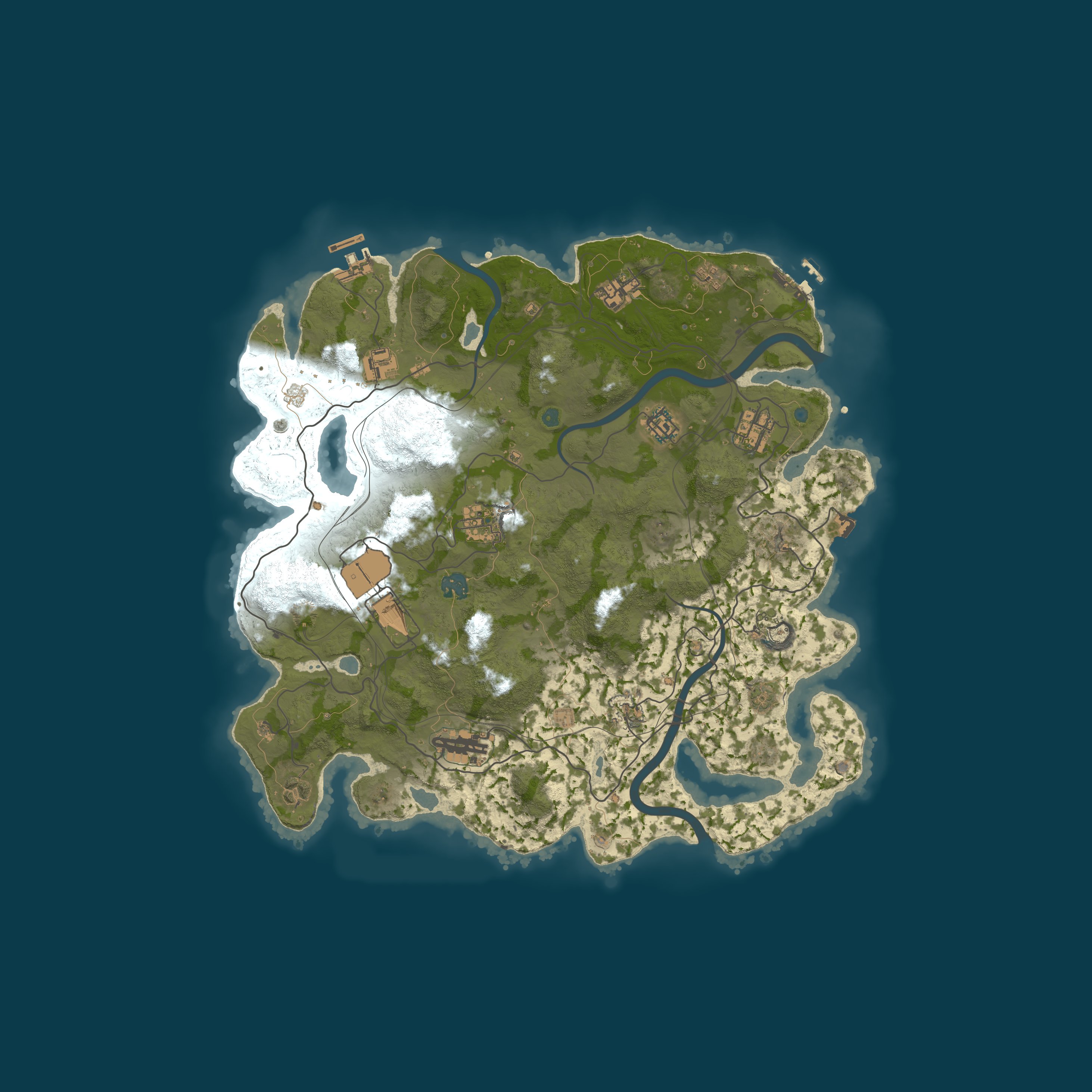 Map for RUST ACADEMY #2 - Modded / РЕЙДЫ ПО СОГЛАСИЮ