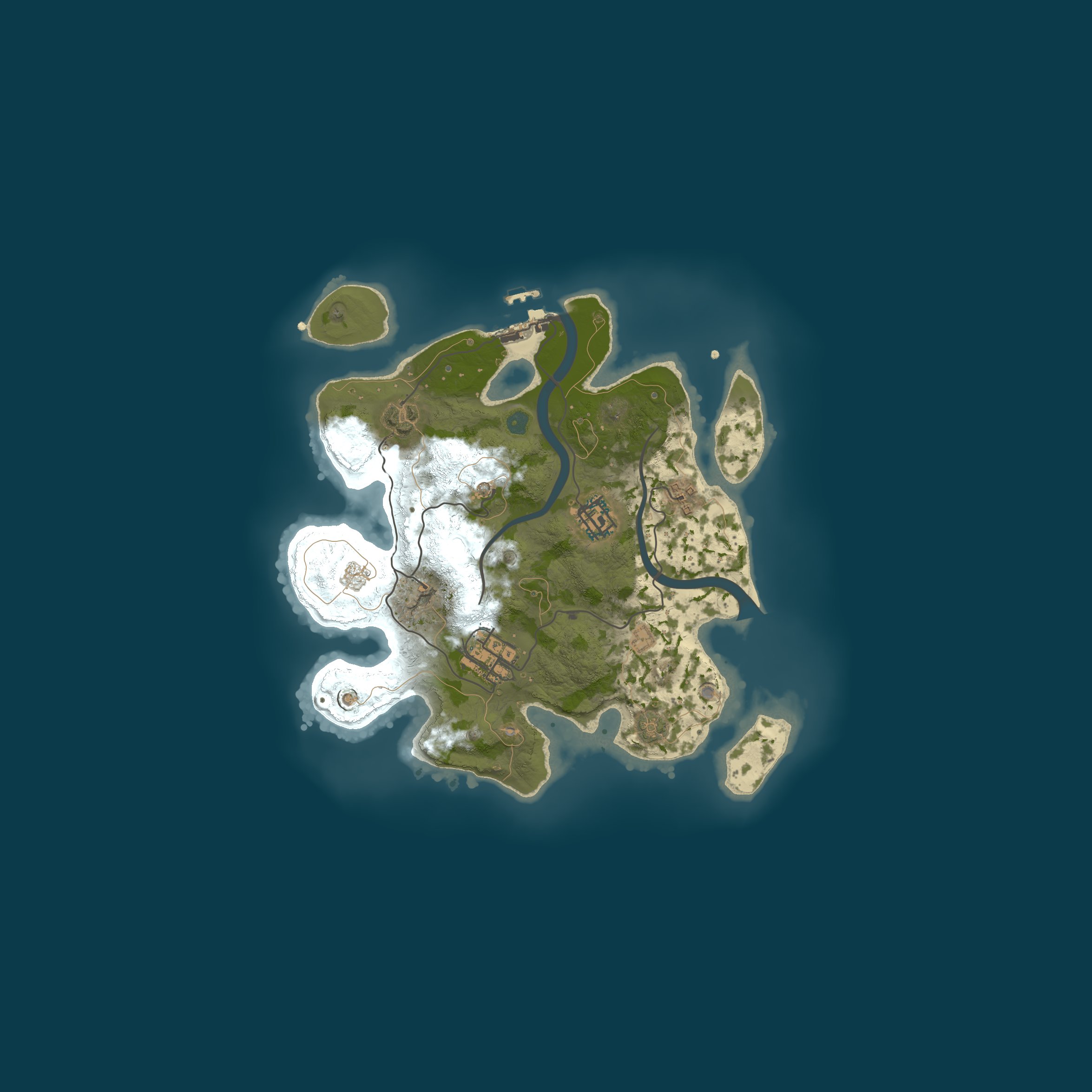 Карта сервера