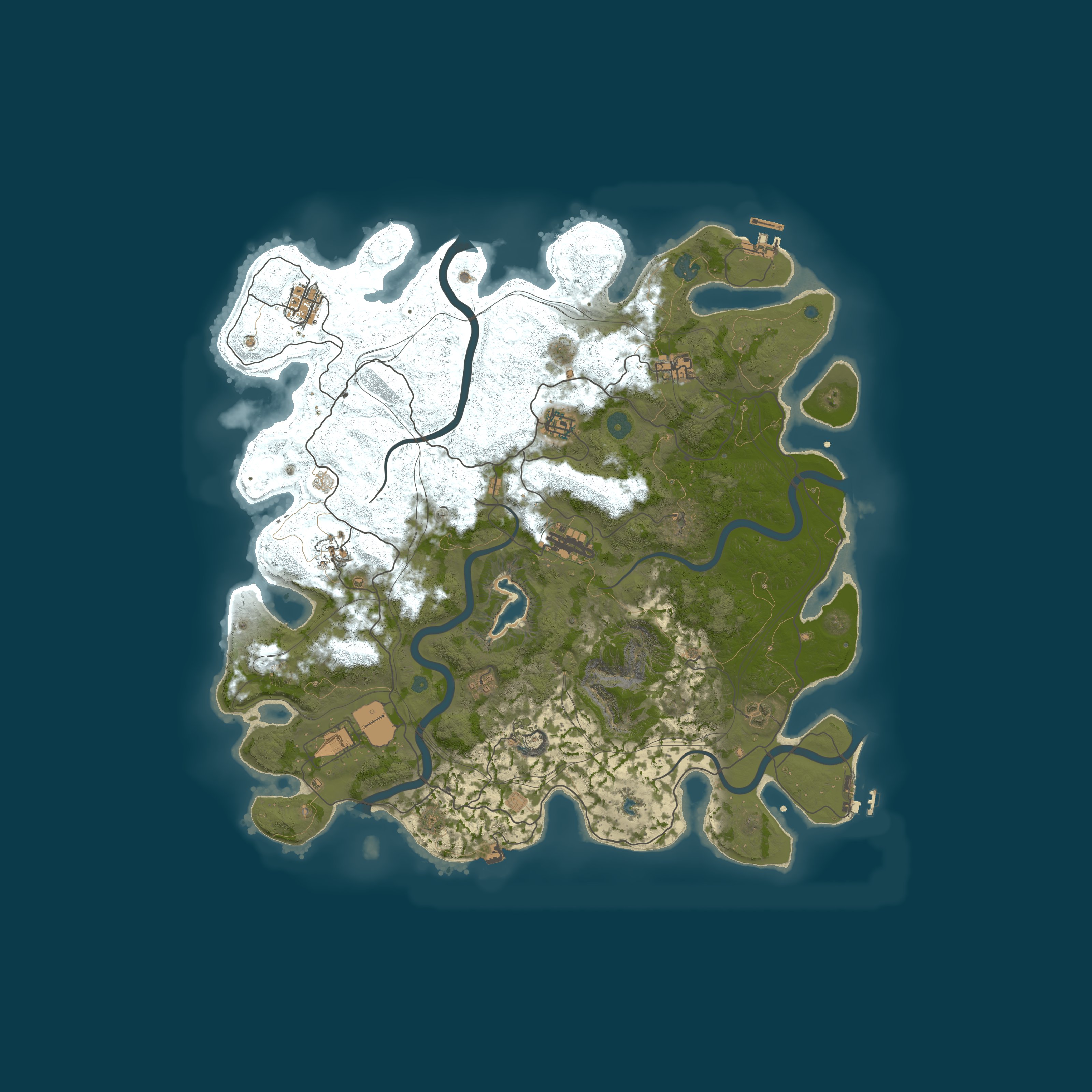 Map for Evens' Rusty Nuts
