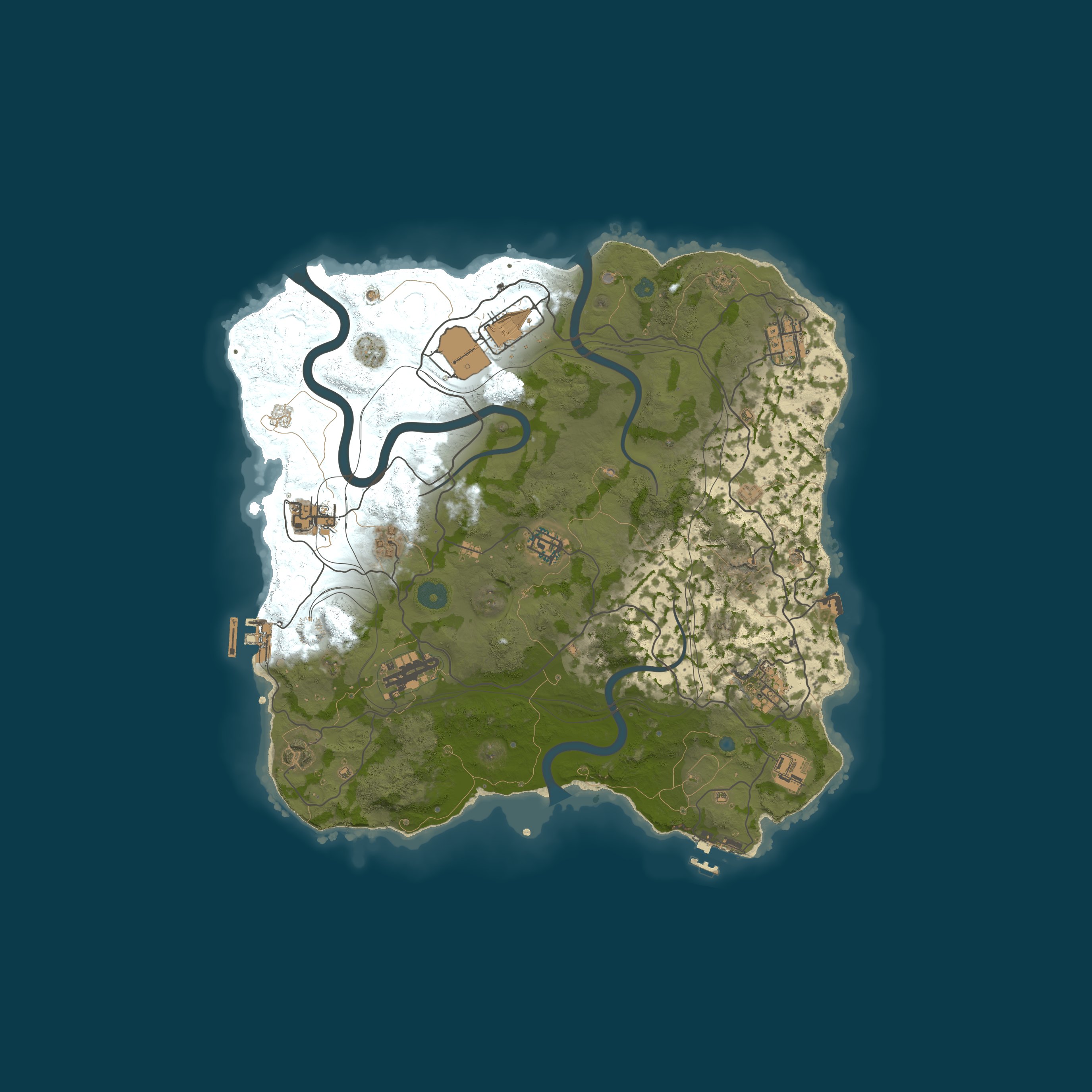 Rust map 3500/1337