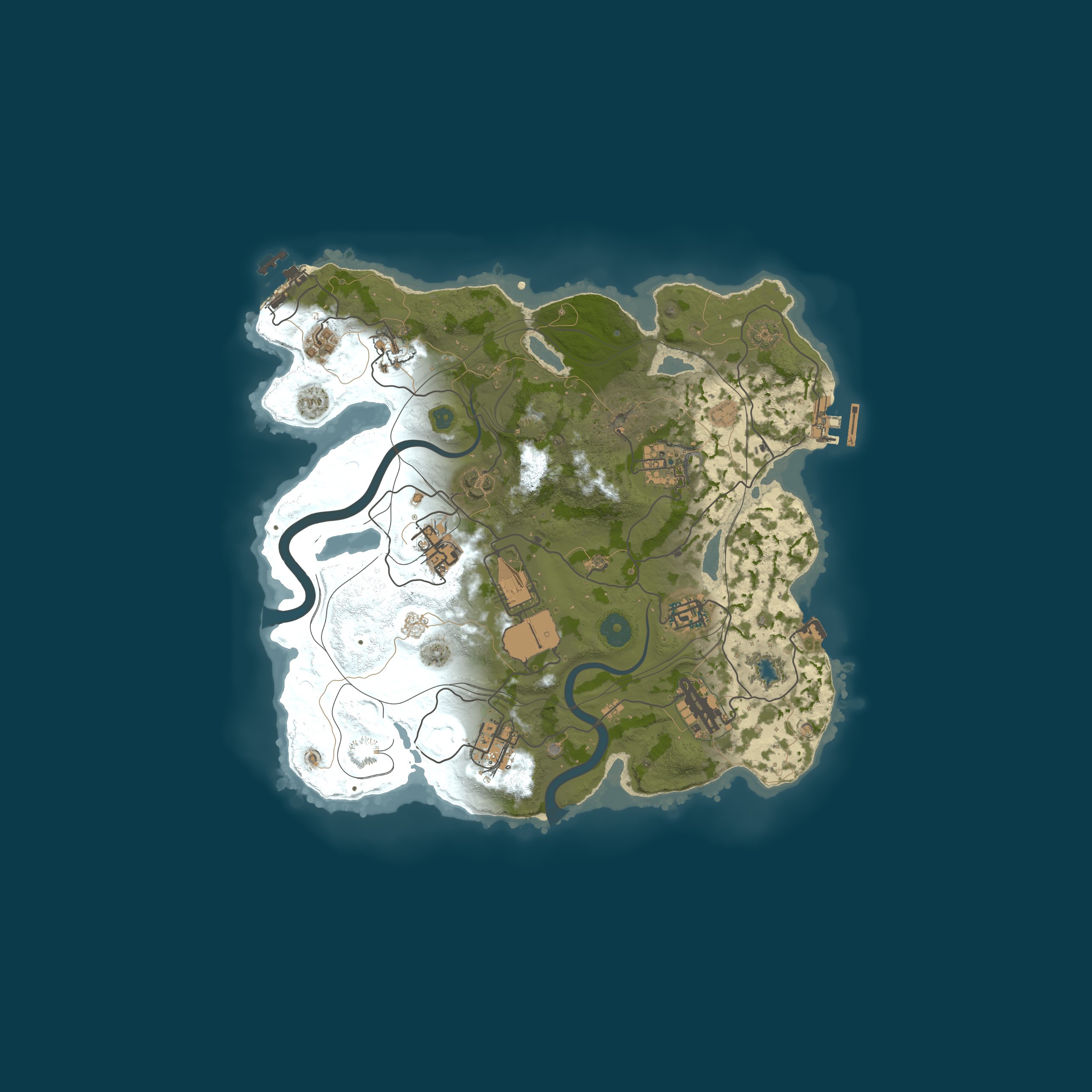 Rust map 3150/1337