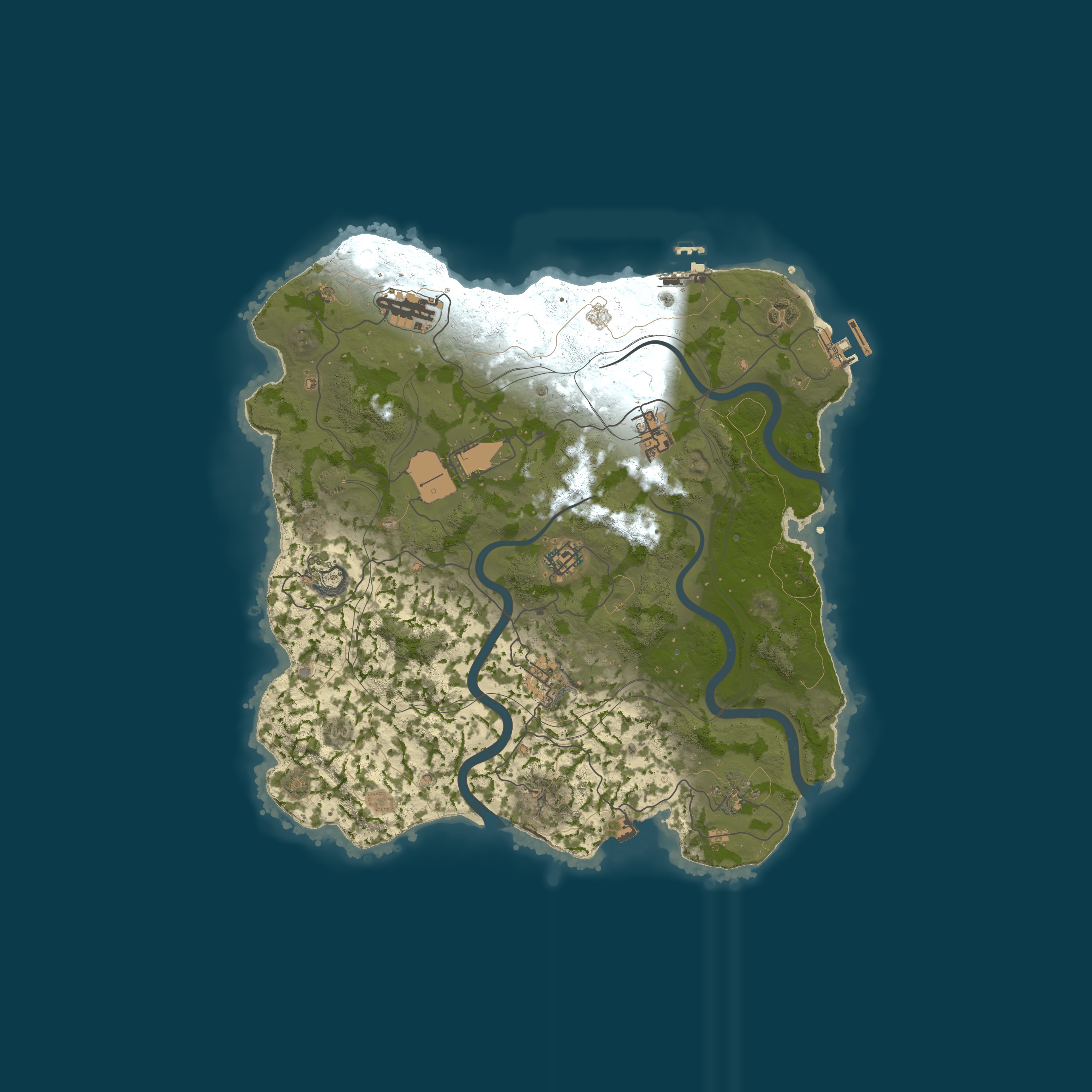 Карта сервера