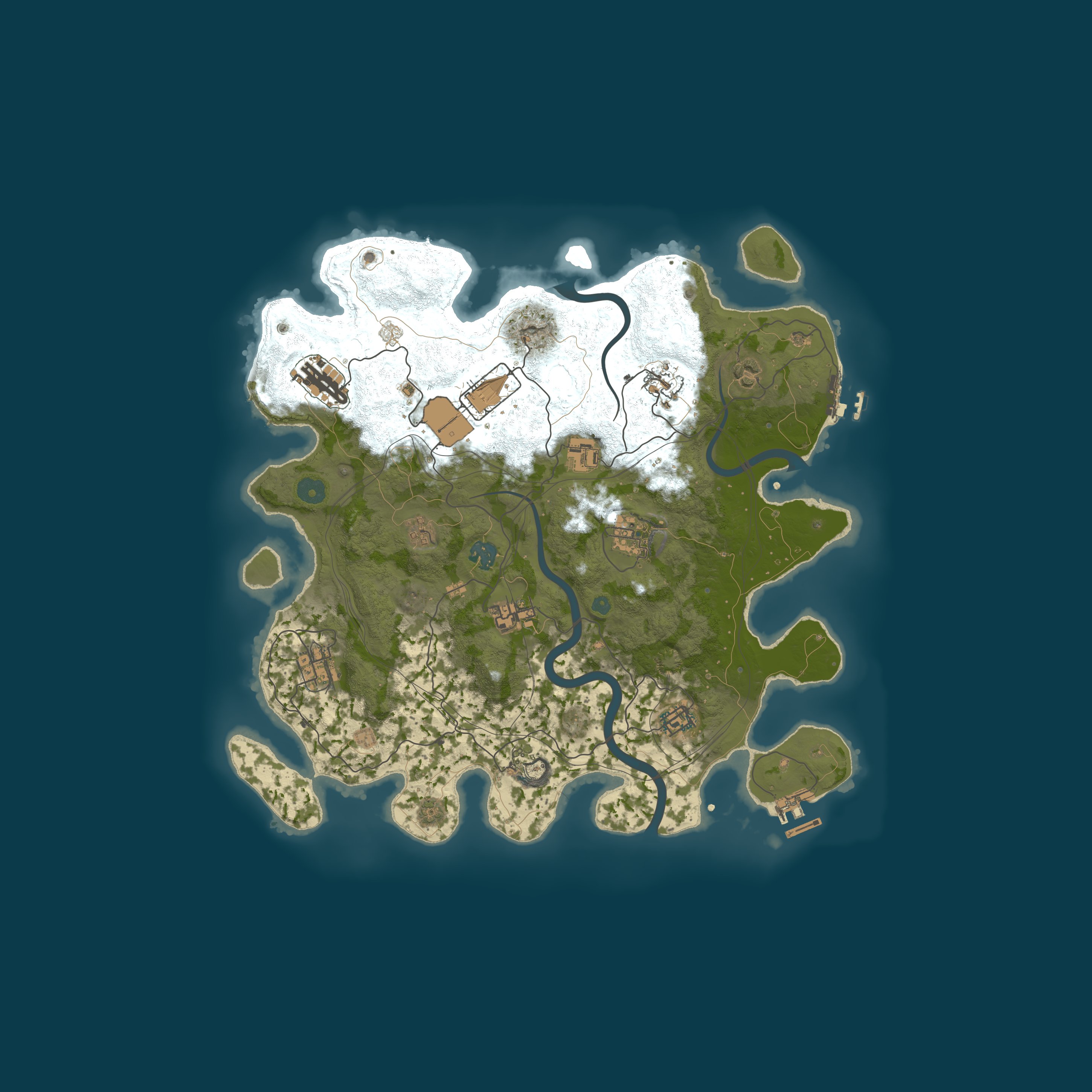 Rust map 3800/1337