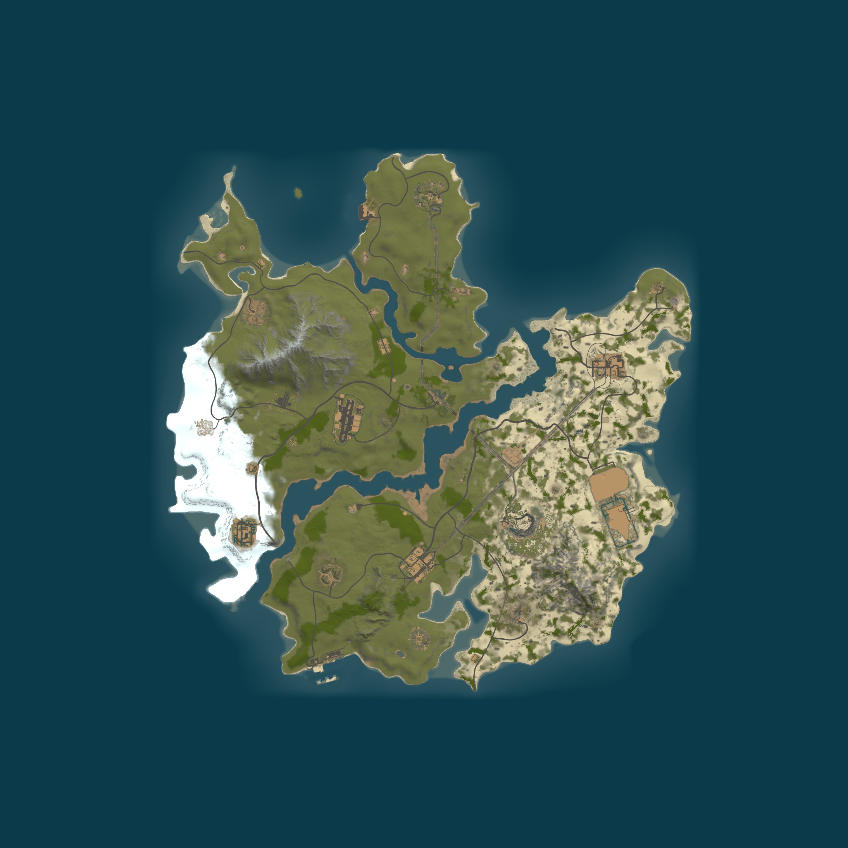 Карта сервера