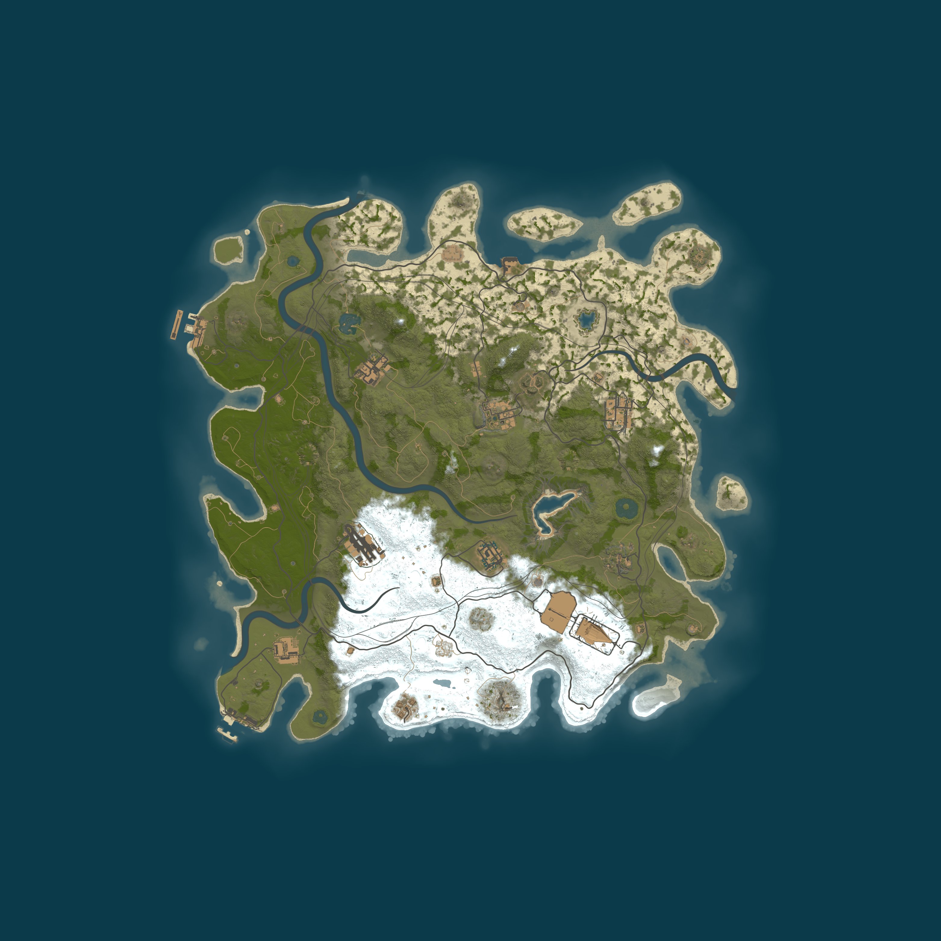 Карта сервера