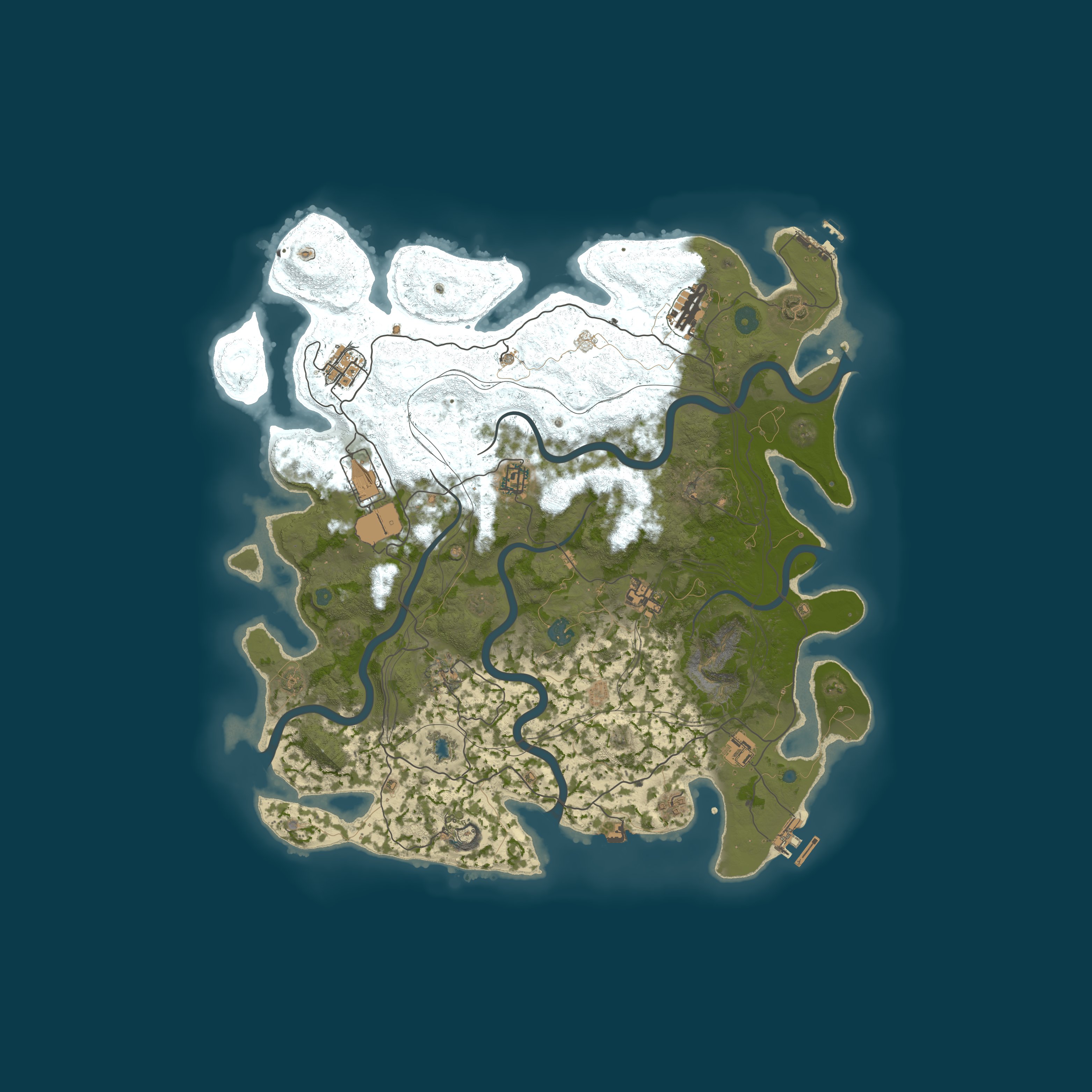 Map for 404 RUST /ДЛЯ НОВИЧКОВ /РОССИЙСКИЙ 13.07