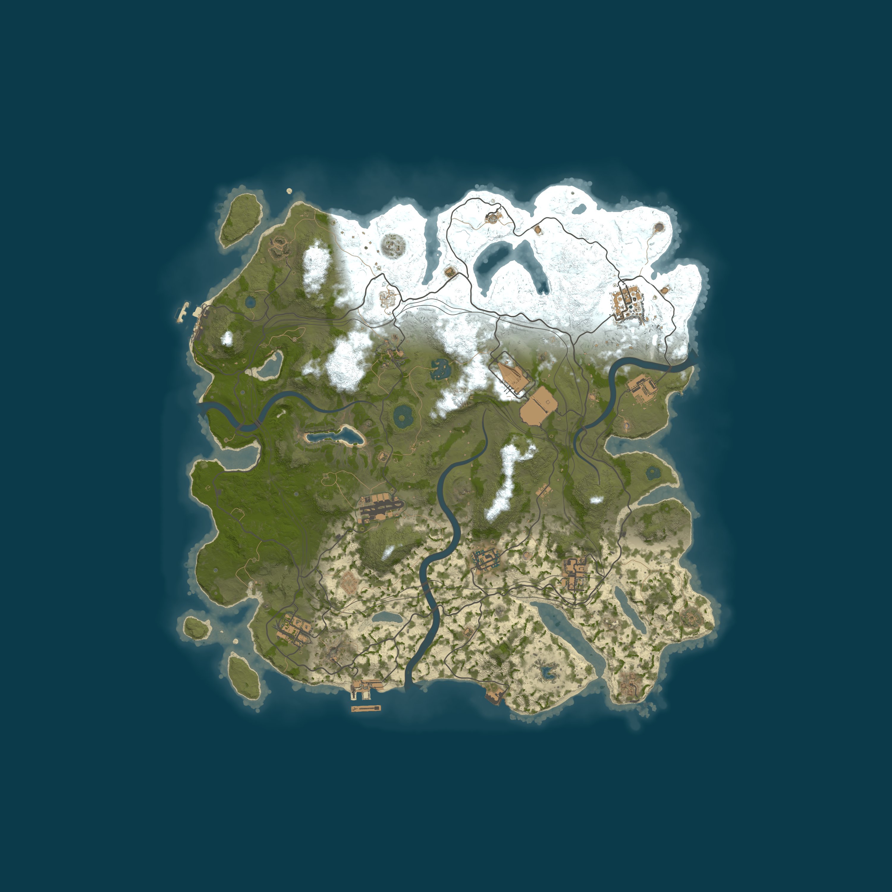 Map for Rust4Noobs | Solo/Duo/Trio | Vanilla Monthly | No BP Wipe