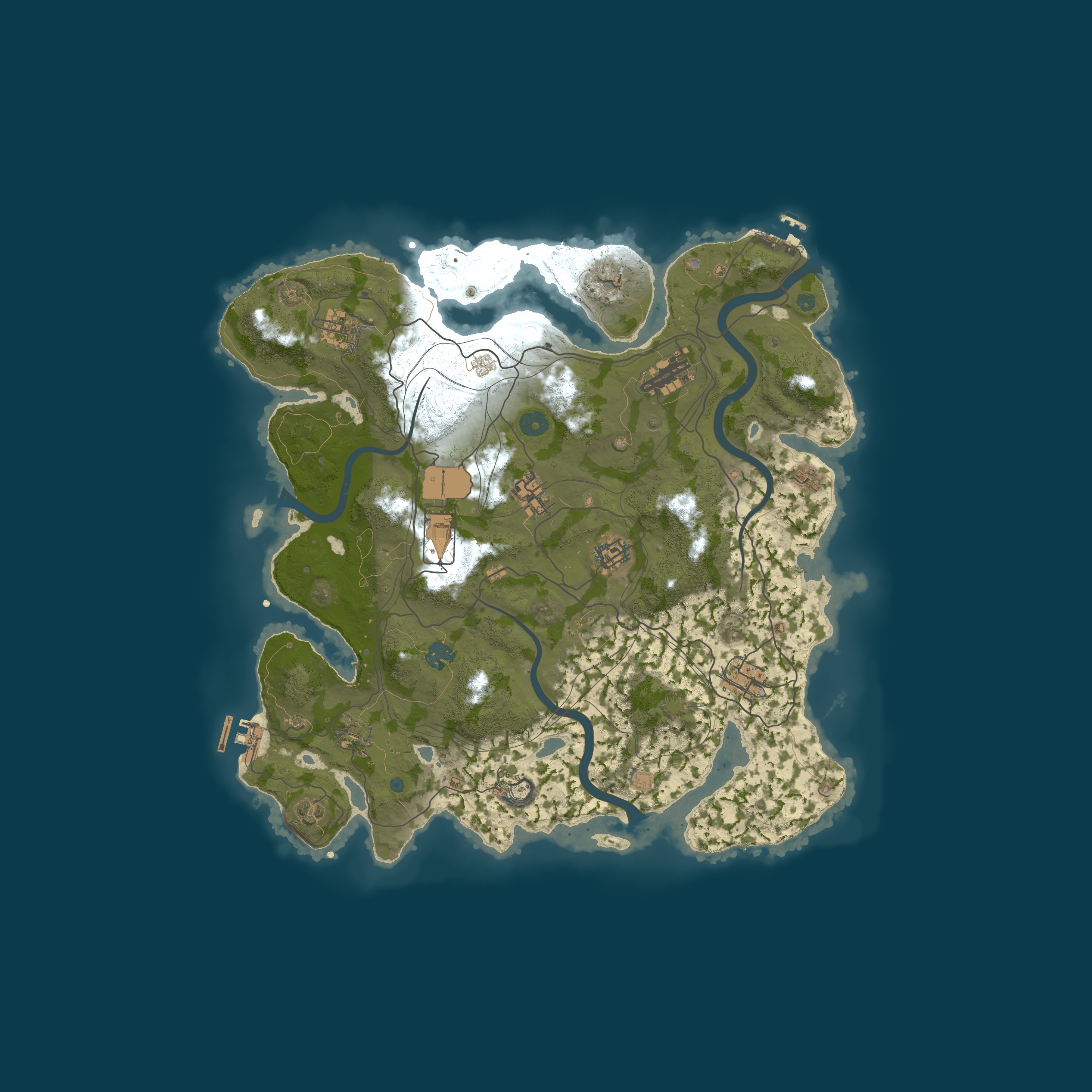 Map for RUST ACADEMY #2 - Modded / РЕЙДЫ ПО СОГЛАСИЮ