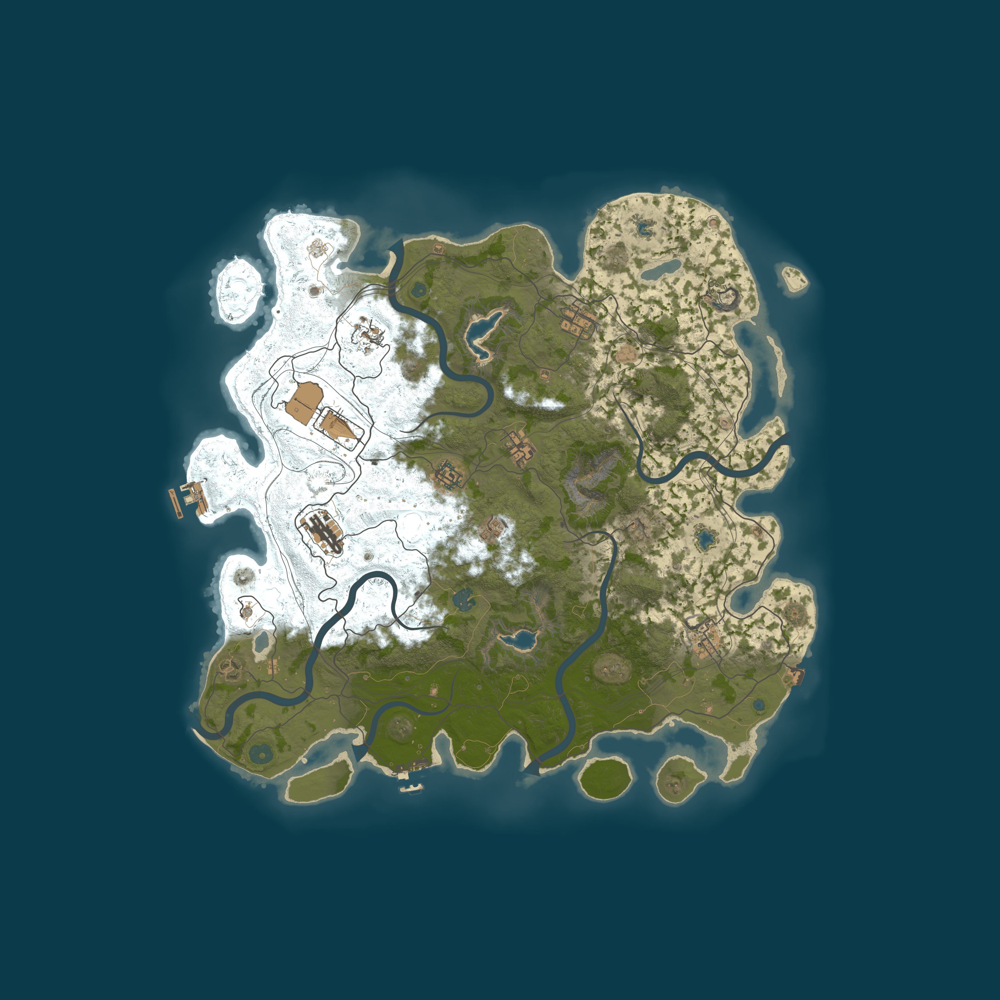 Map for Rust for Everyone AT/DE /EU