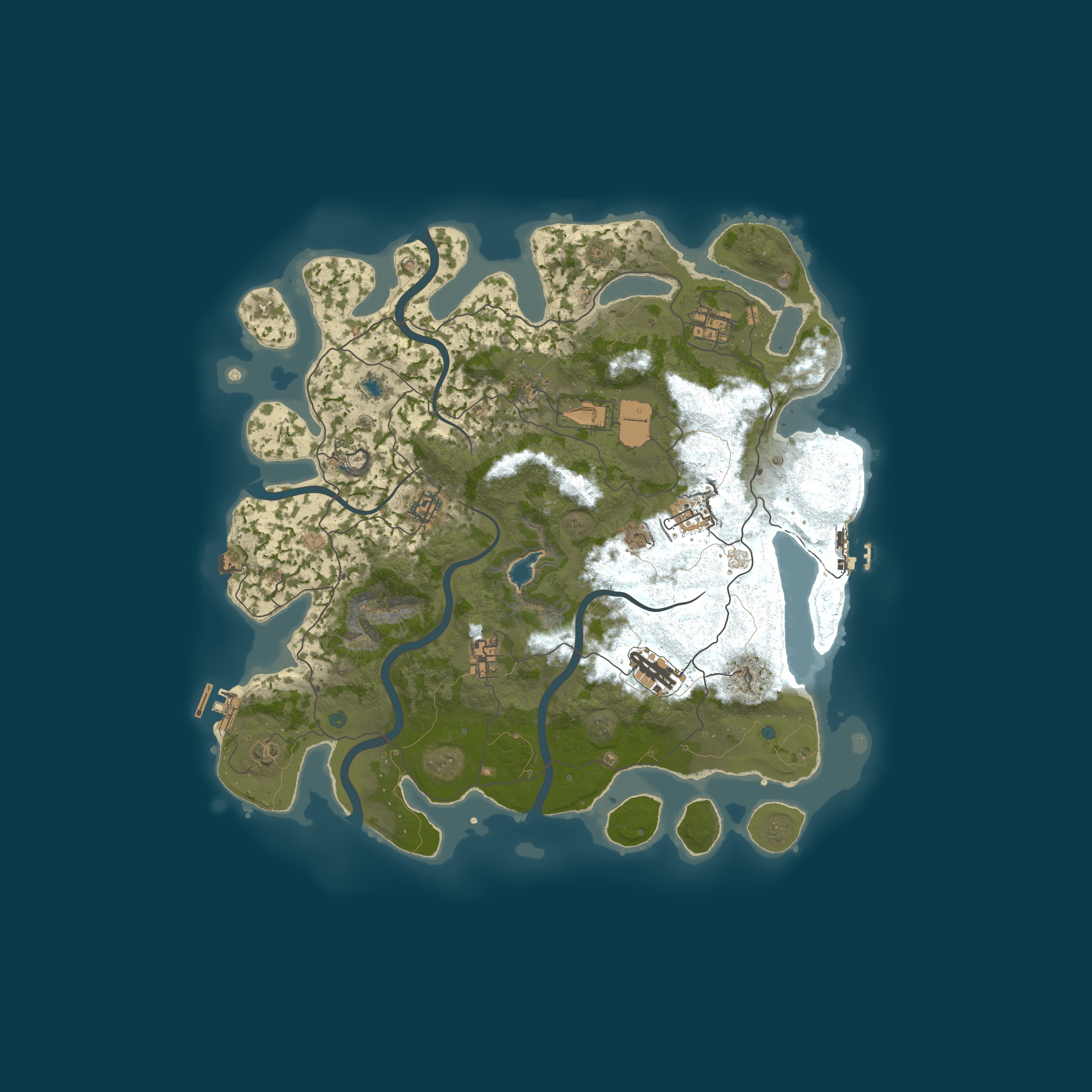 Map for EU Rusty Bear 3x Monthly Solo | No Offlines | Noob Friendly | L