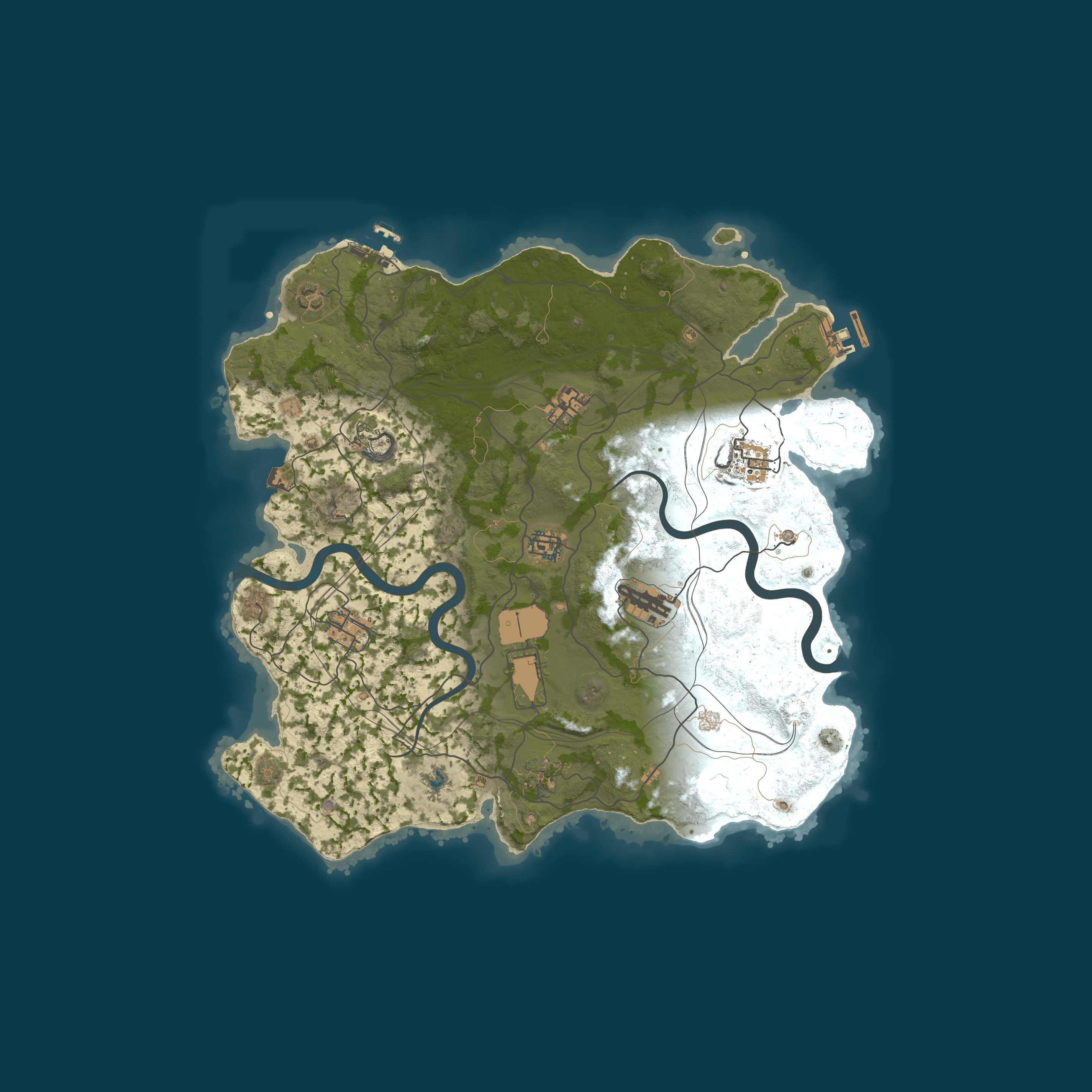 Карта сервера