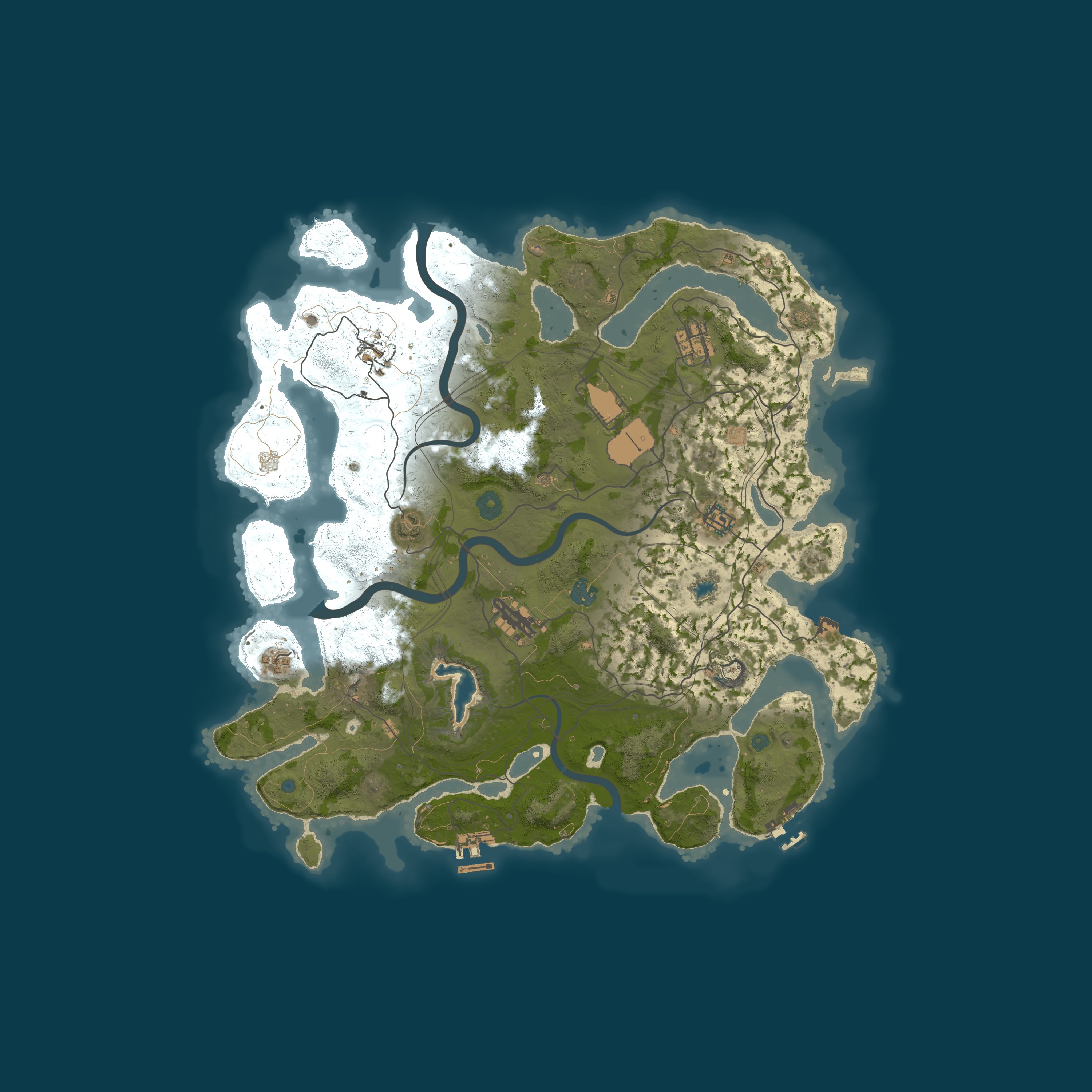 Карта сервера