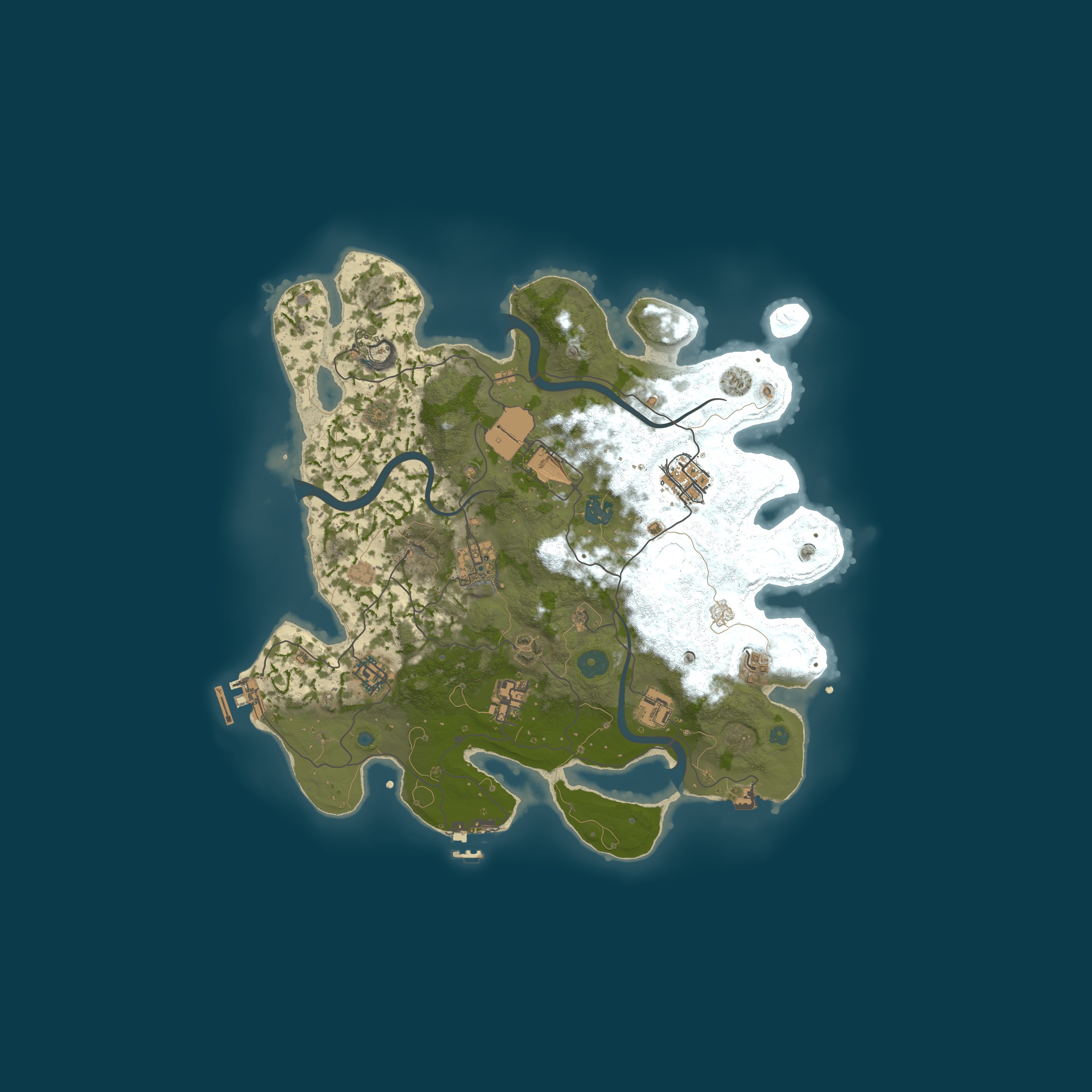 Rust map 3500/737191