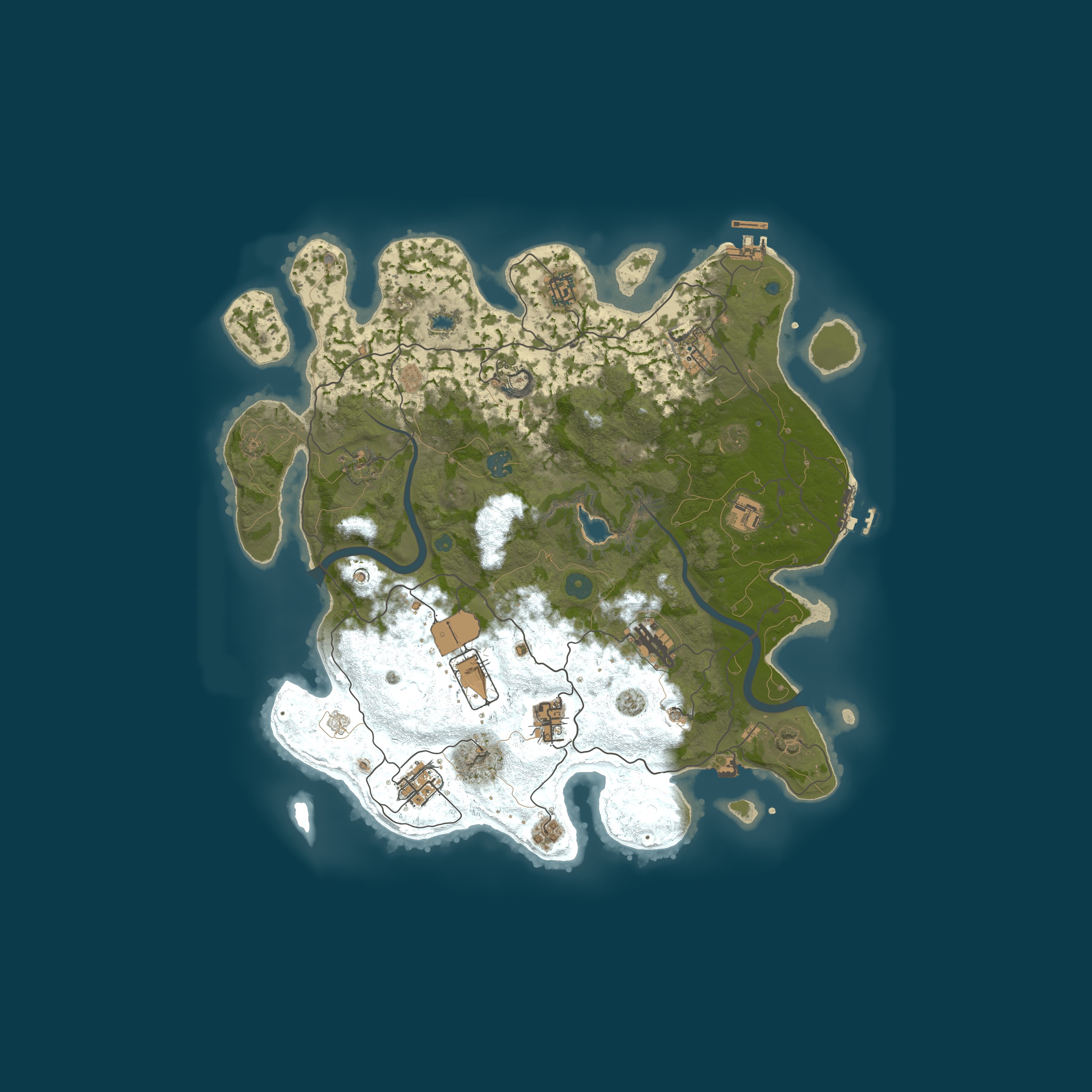 Rust map 4000/6738