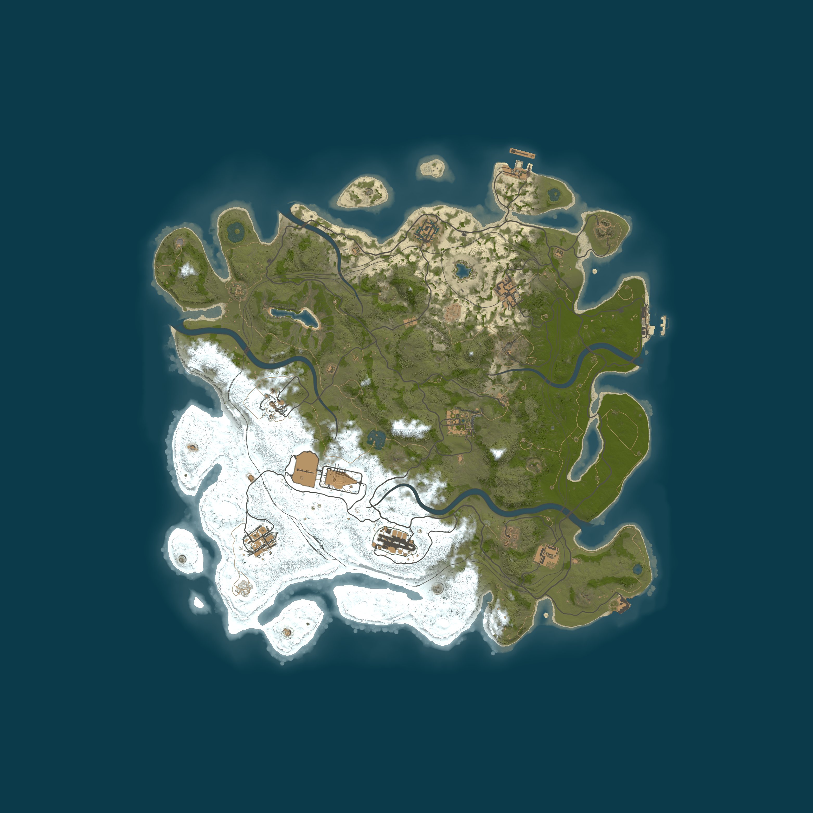 Map for Wanted:Outlaw Solo Only, No BP Wipe - 08/06