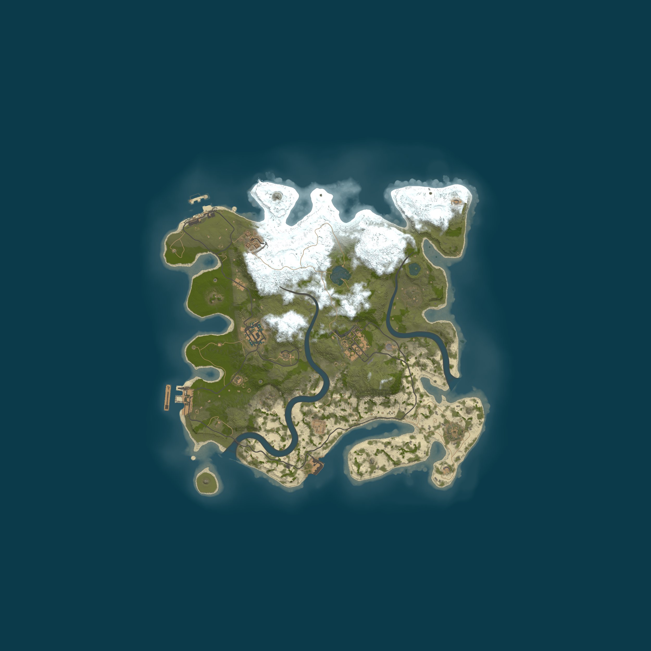 Rust map 3000/1235840