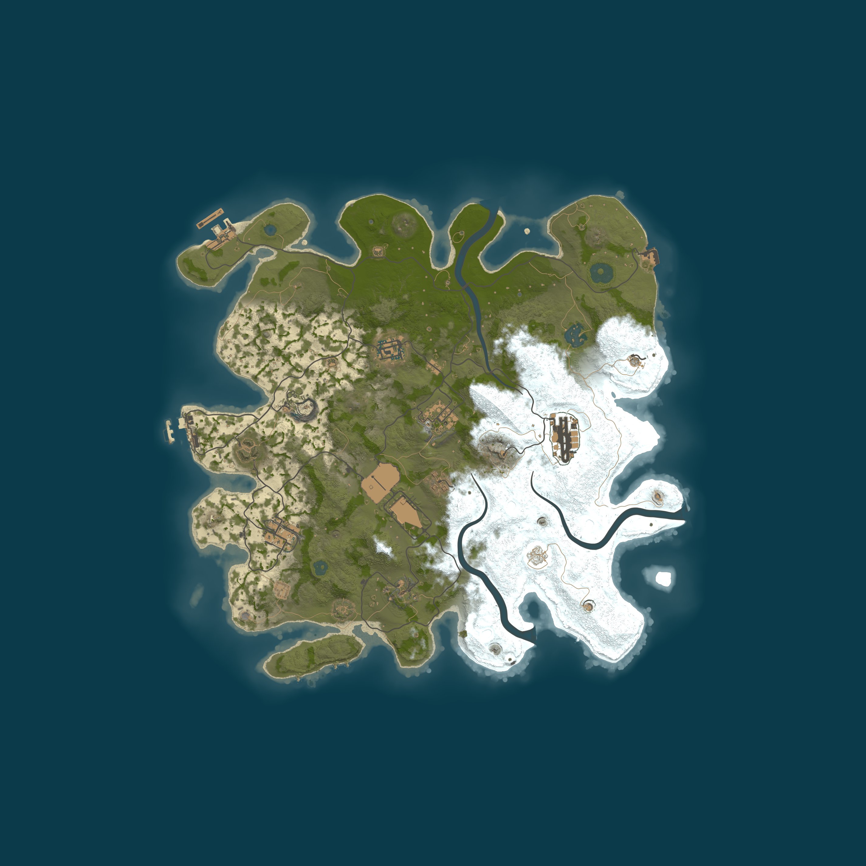 Map for OUTPOST 2x Monthly | Max 4 | No Offline | No BP Wipe