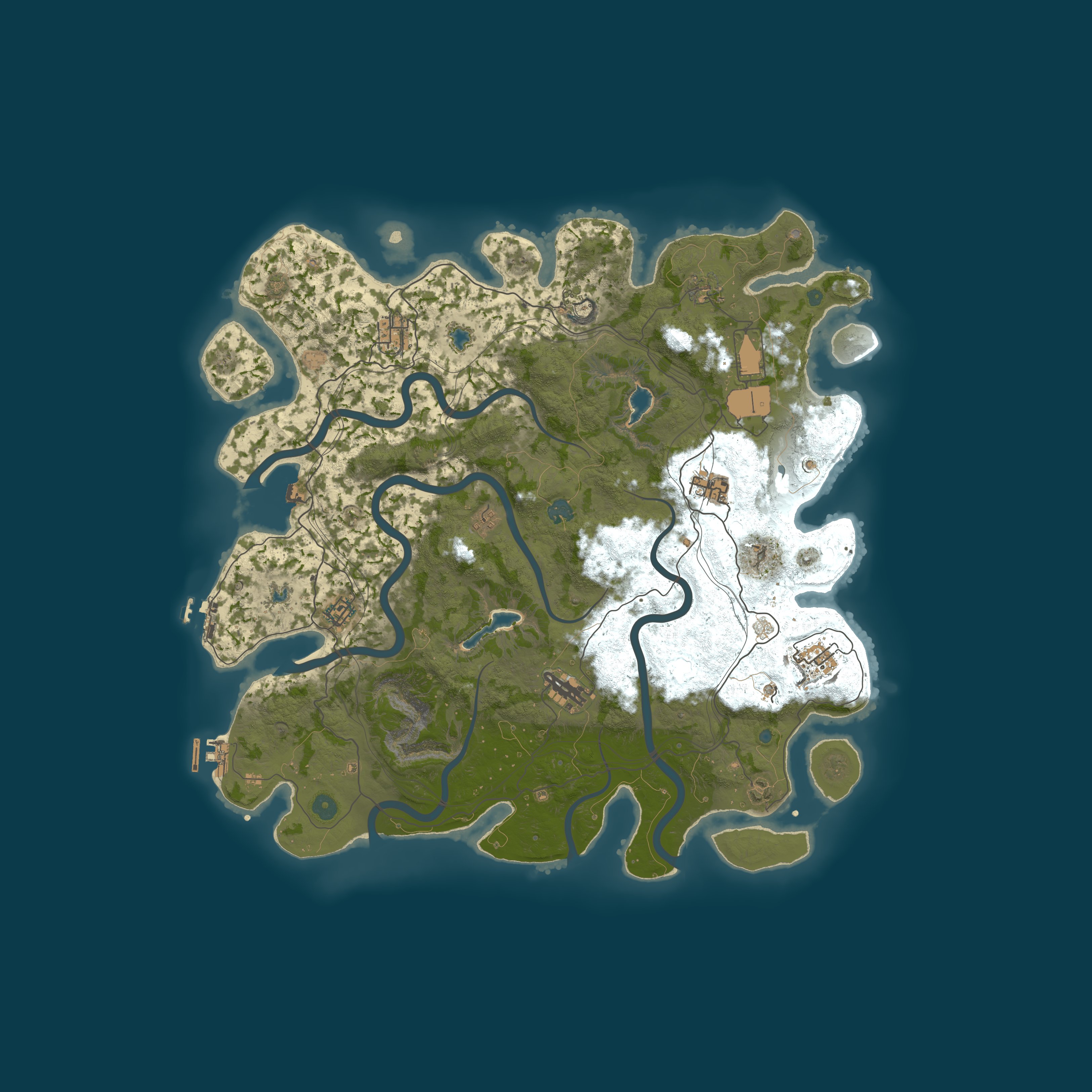 Карта сервера