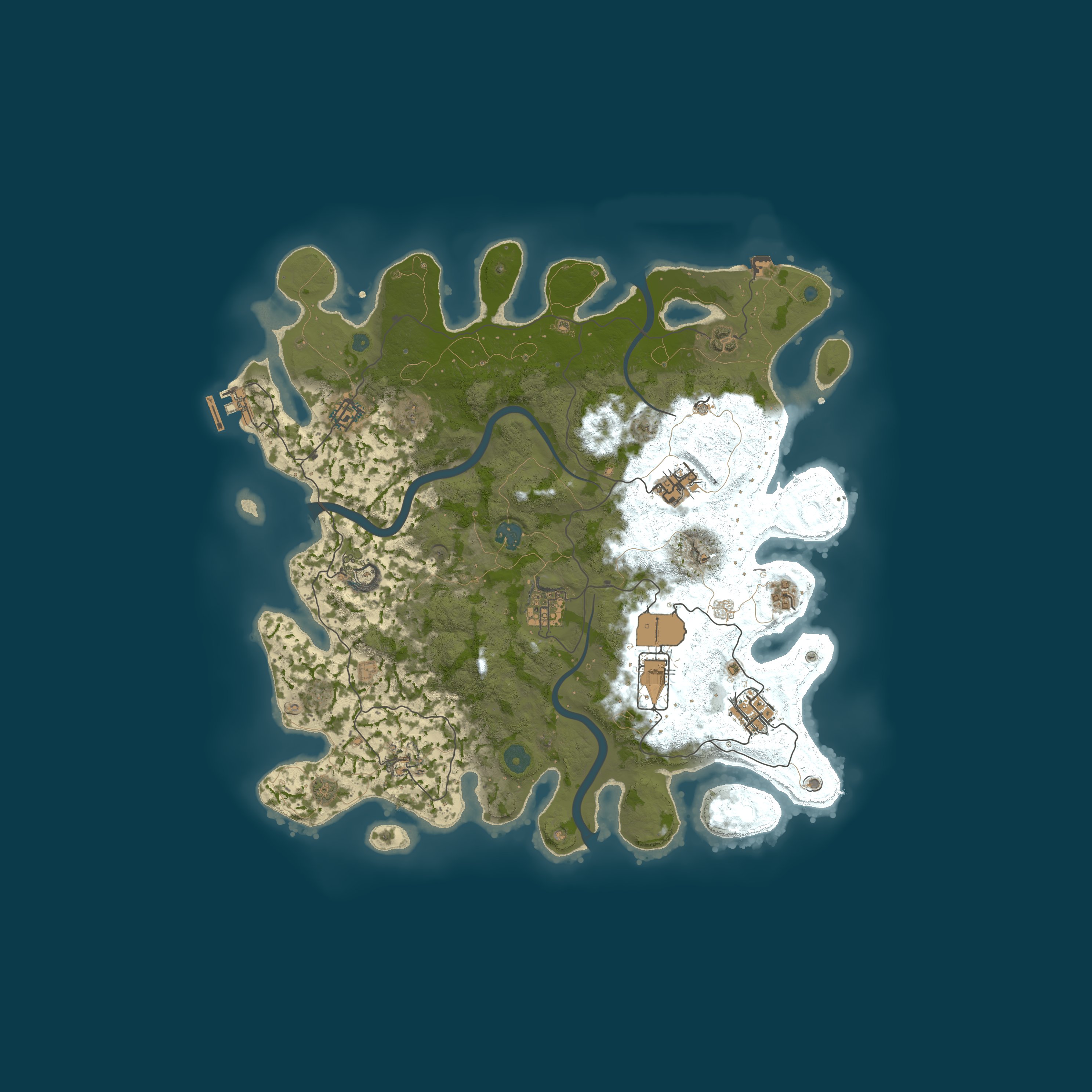 Map for ESP - LOS PARIAS - PVE - KITS - WIPE 7 DE MAYO RAIDABLE BASES