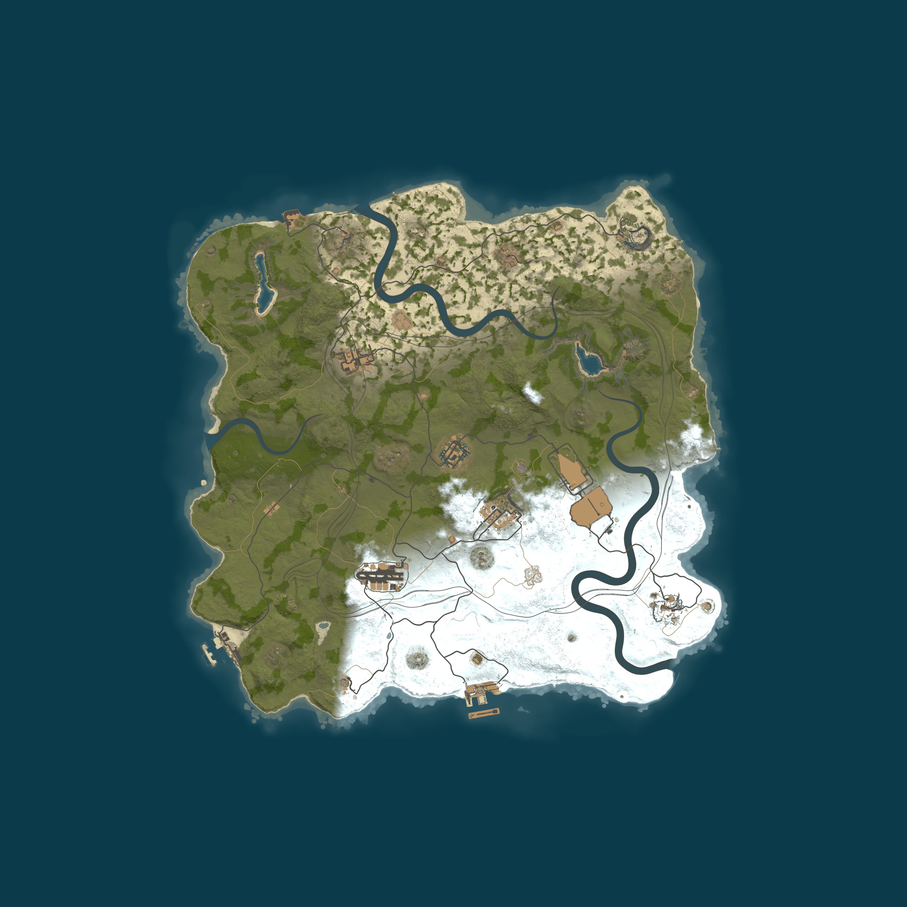 Карта сервера