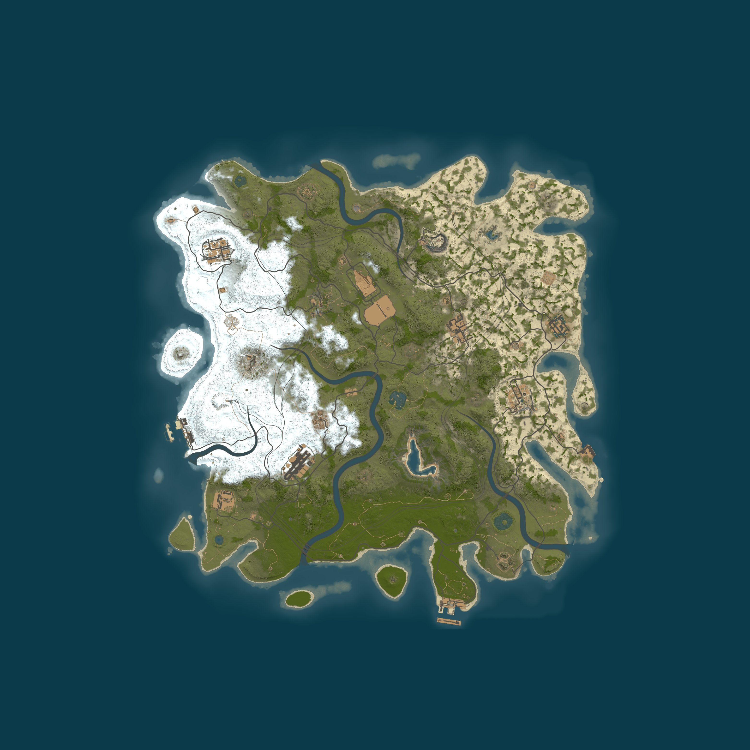 Map for [镜花②水月]PVE/原倍/仿官/