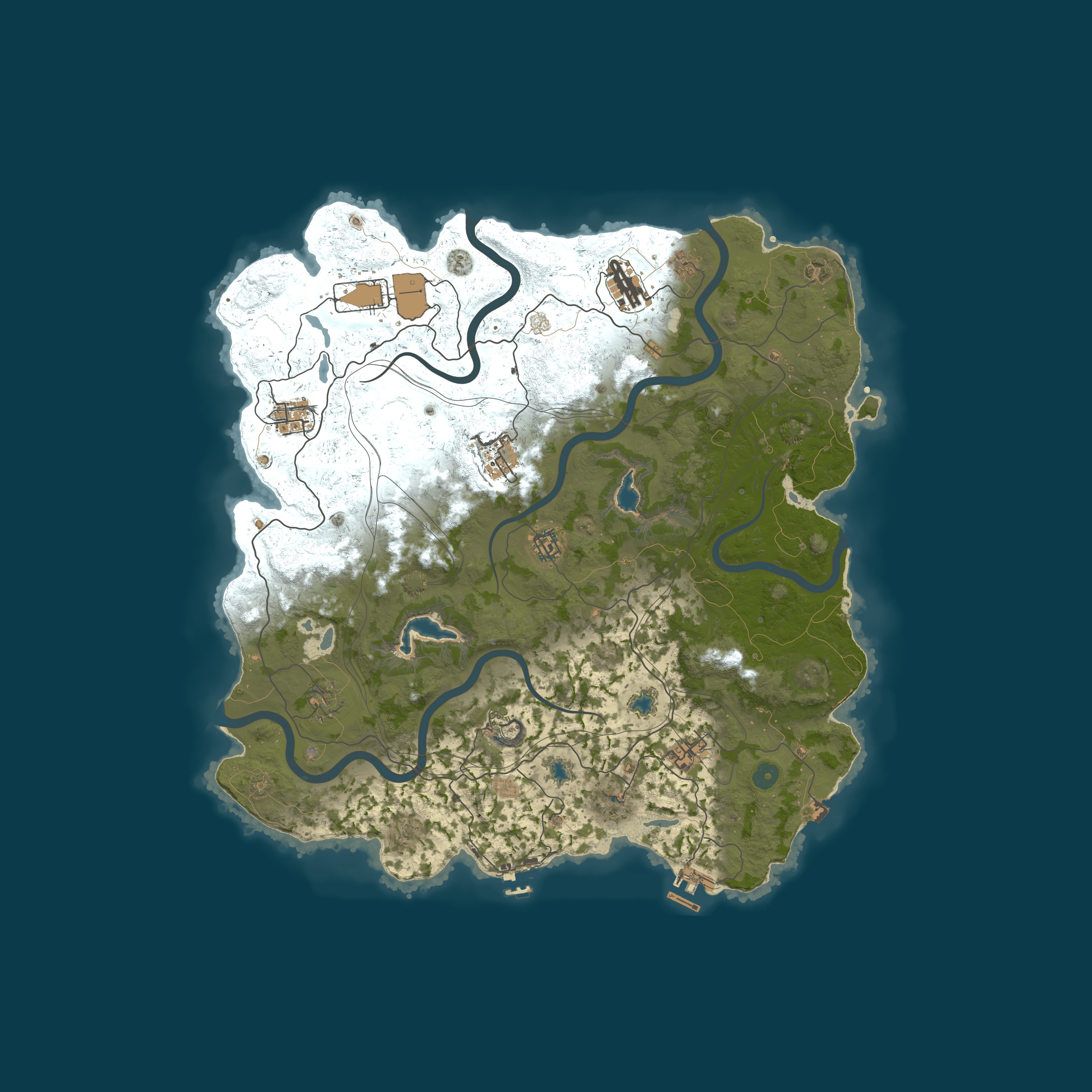 Карта сервера