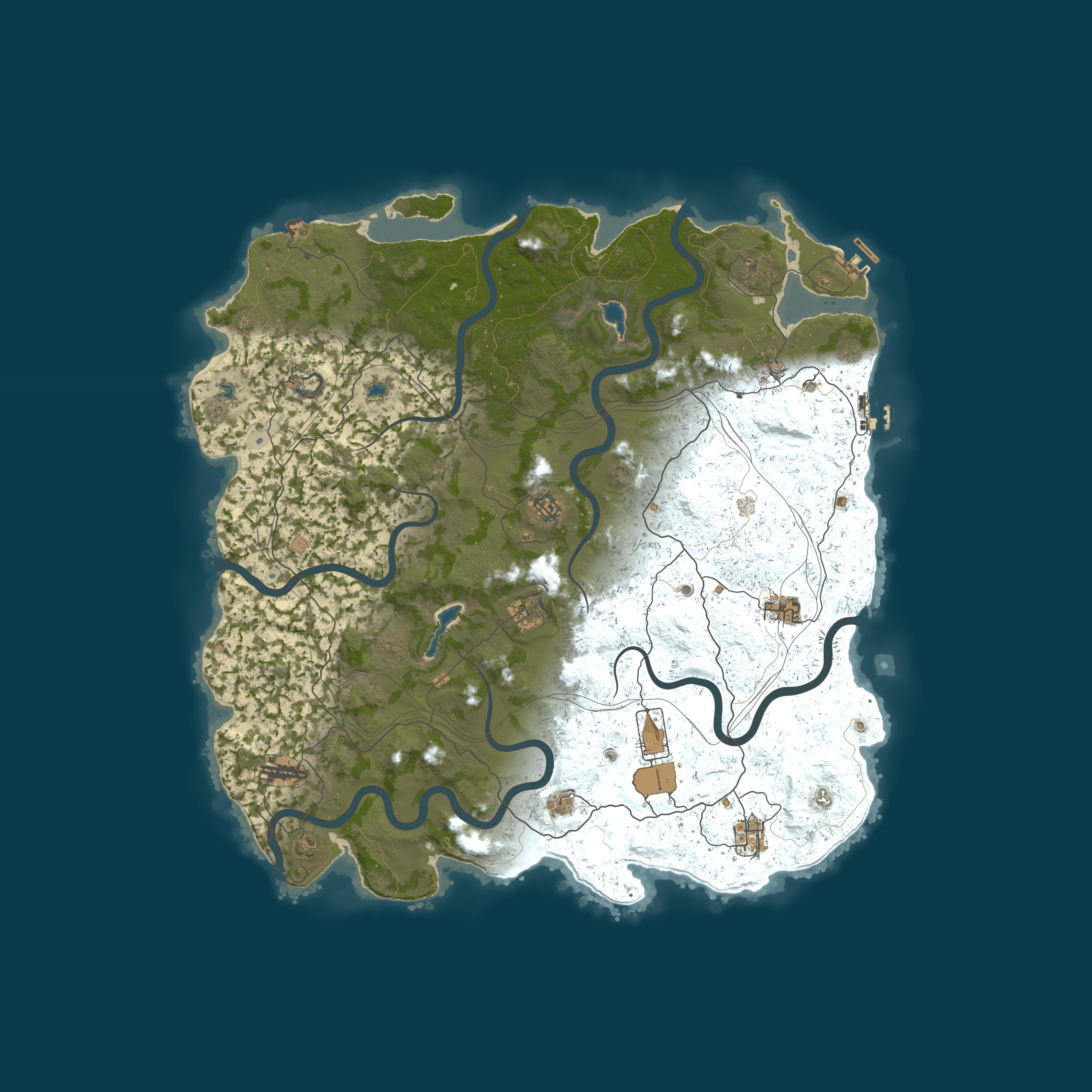 Map for Atlas - EU 2X Monthly | Vanilla+ | No BP Wipes